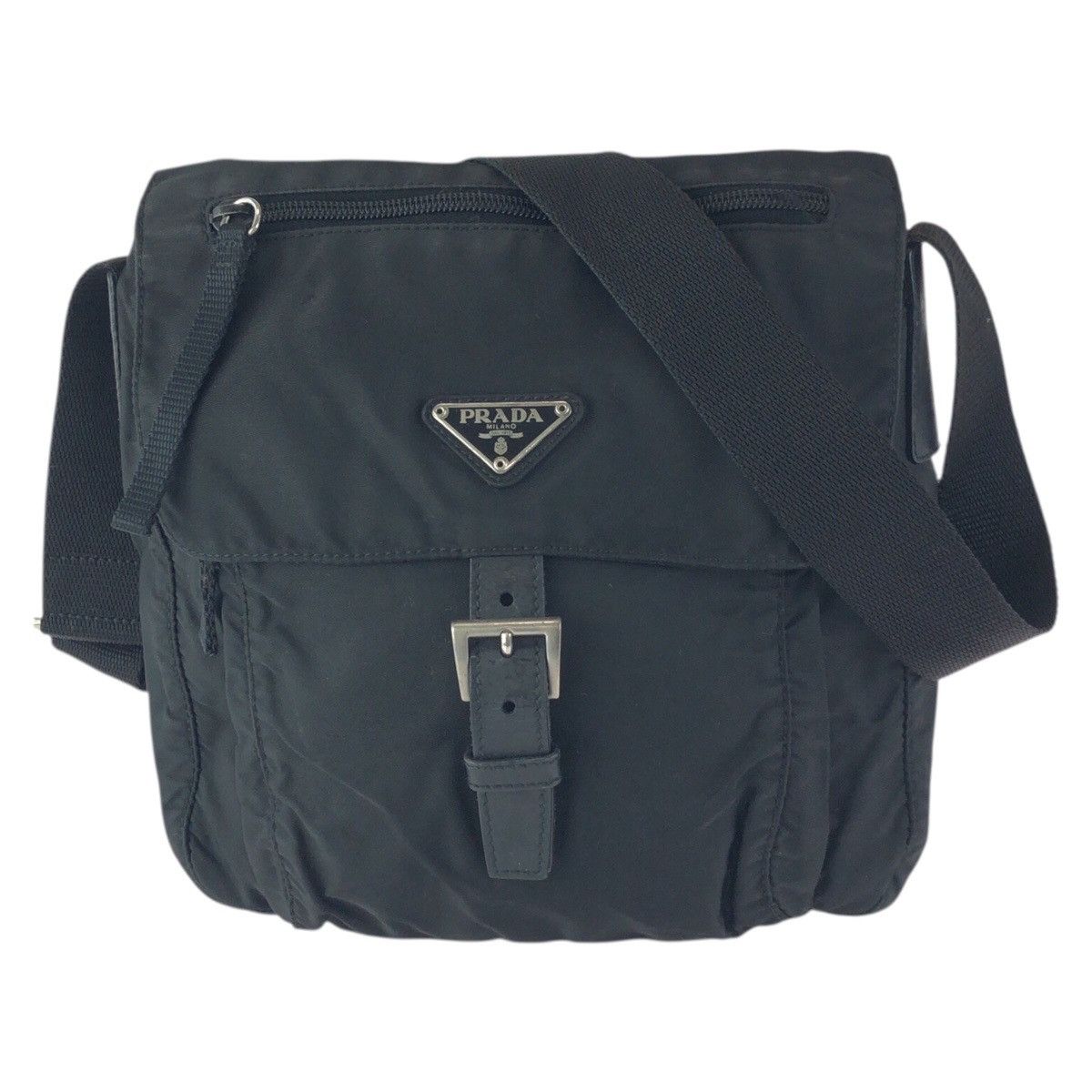 Prada Prada PRADA Tessuto Nylon Leather Shoulder Bag Textile Shoulder Bag DUTY FREE for USA Size ONE SIZE - 1 Thumbnail