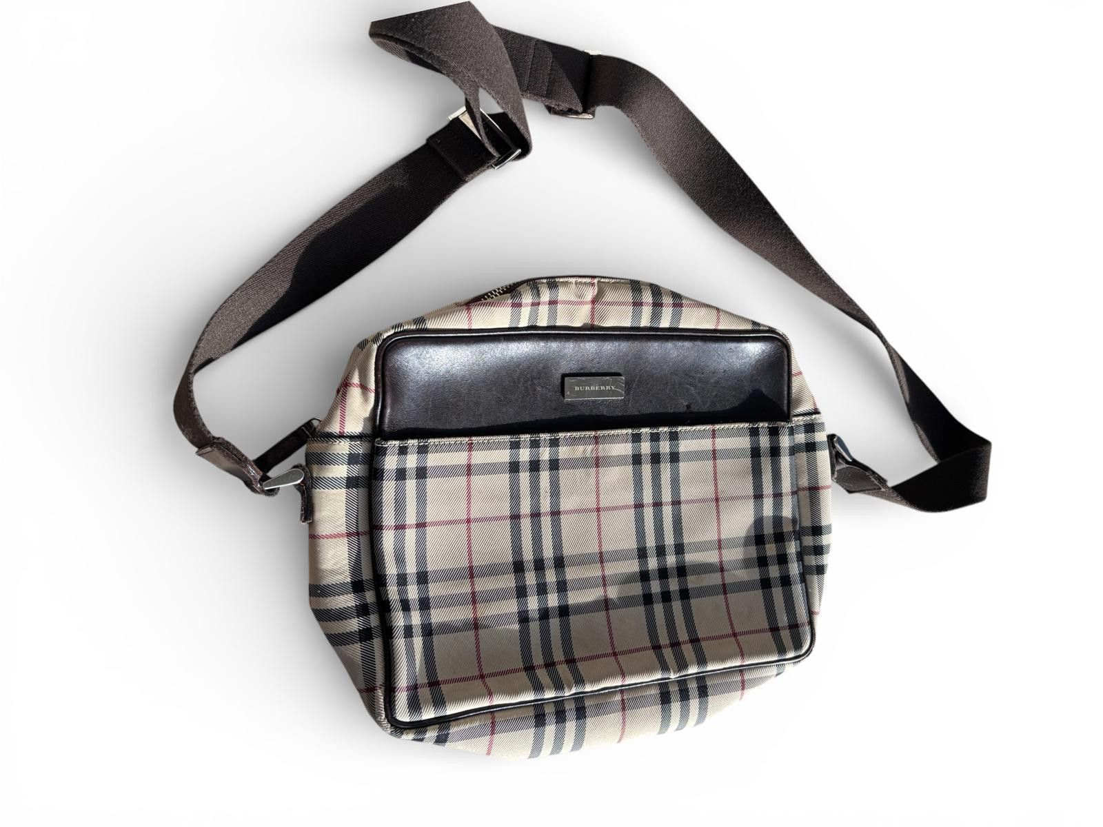 Burberry Burberry - Vintage Check Crossbody Bag Size ONE SIZE - 1 Thumbnail