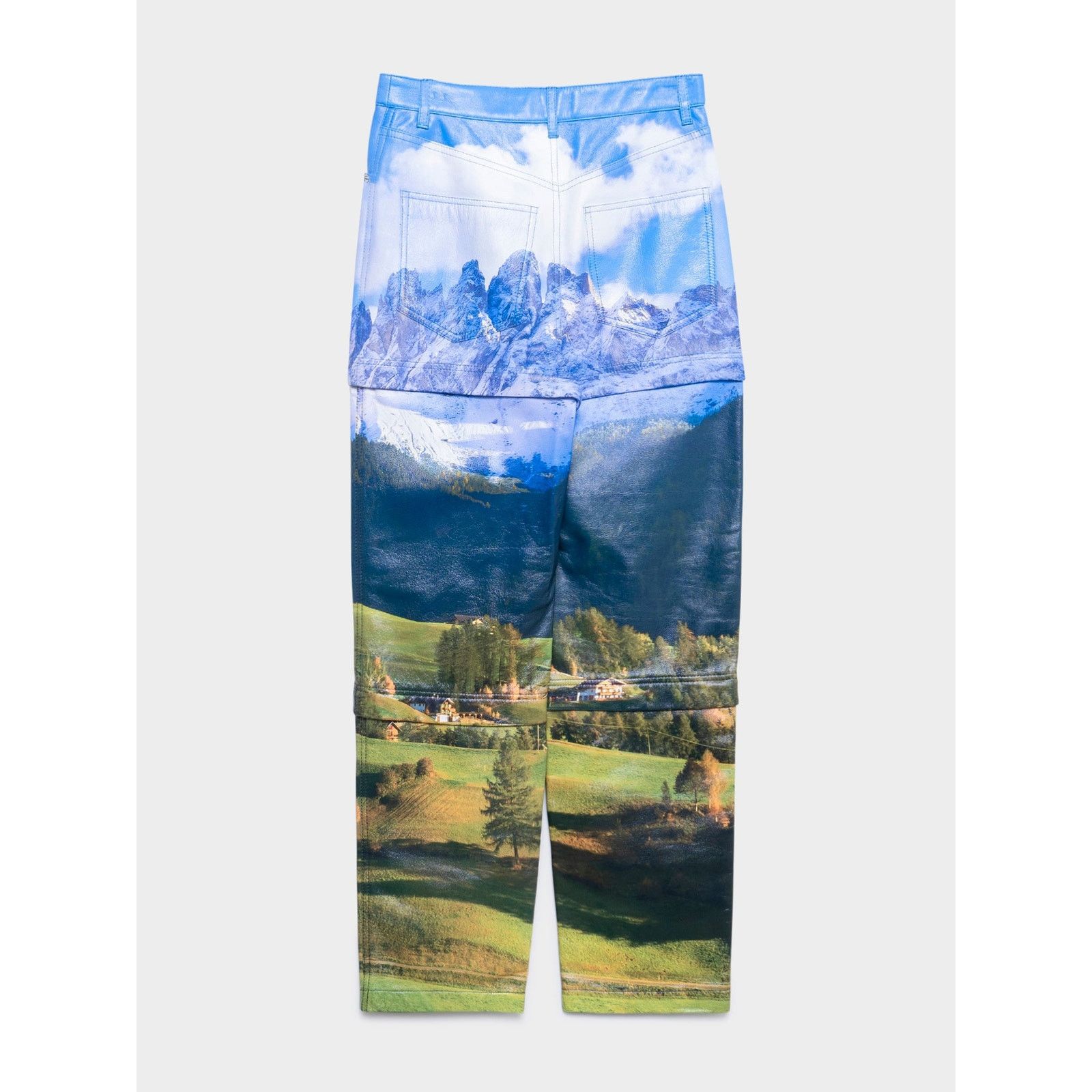 Balenciaga Leather Mountain Pants Size US 26 / EU 42 - 3 Thumbnail
