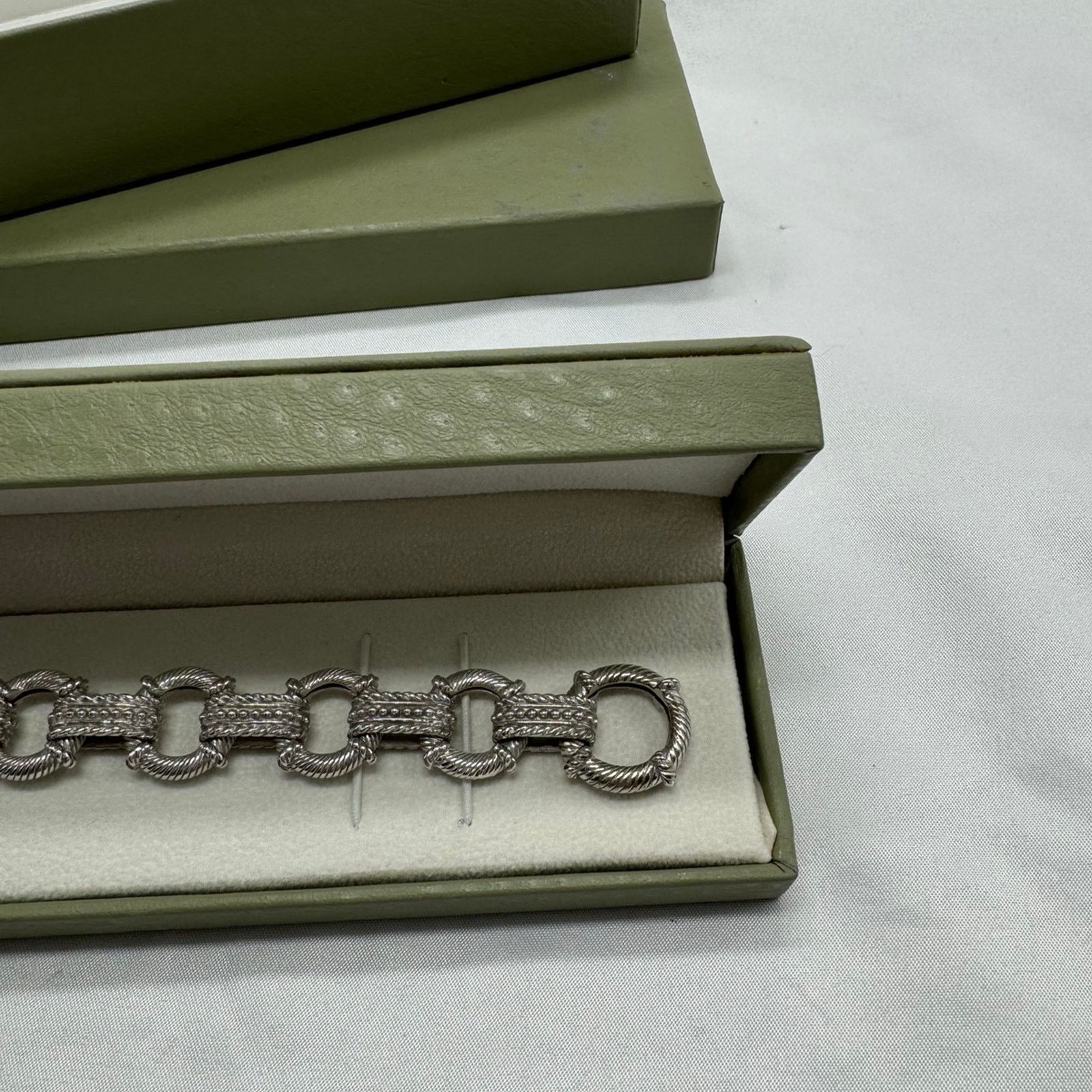 VTG Judith Ripka Sterling bracelet
