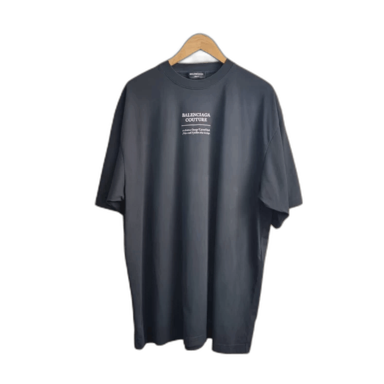 Balenciaga Balenciaga Black Short Sleeve T-Shirt-yf Size US S / EU 44-46 / 1 - 1 Thumbnail