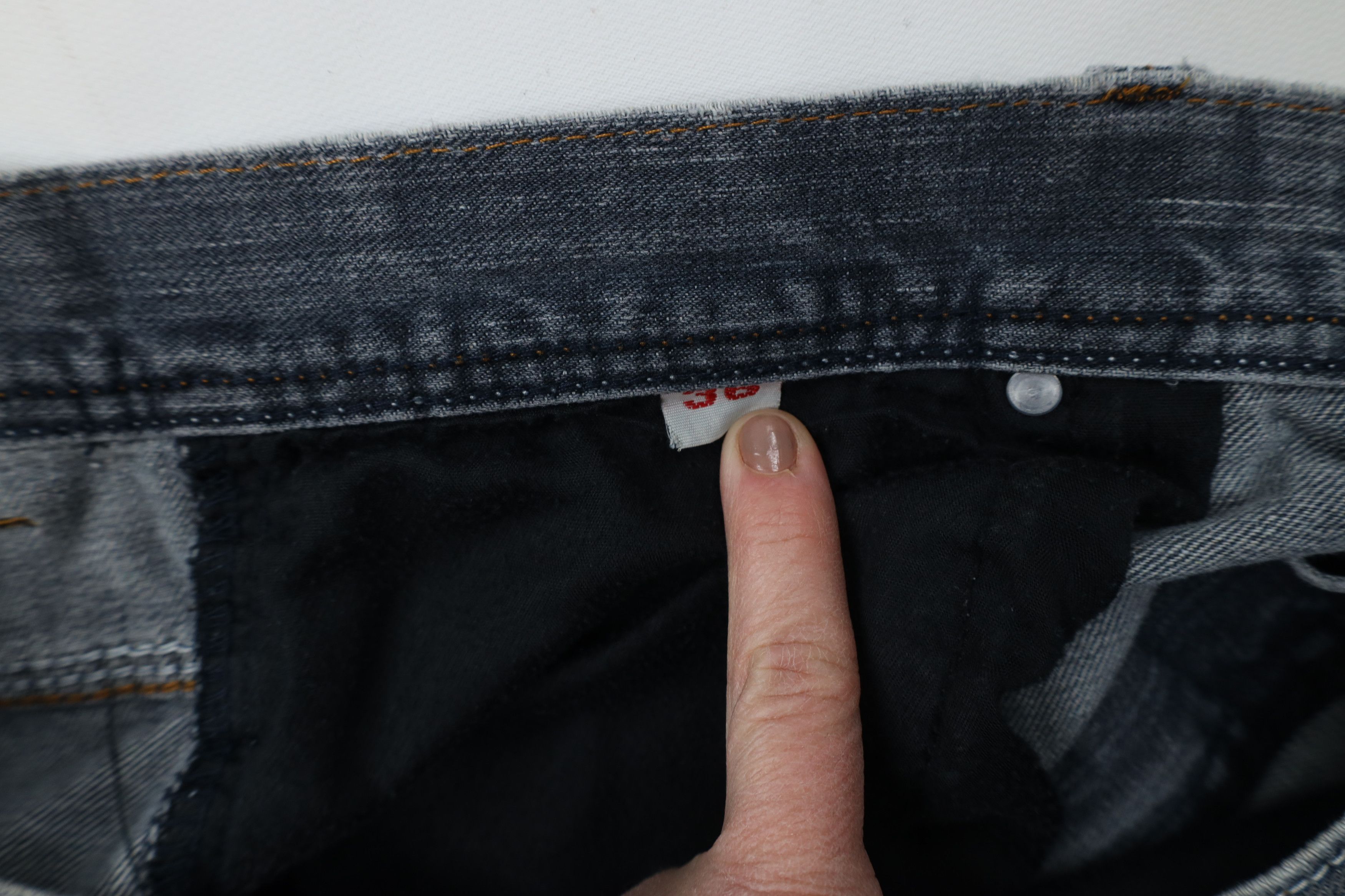 Sean John Vintage 90s Y2K Sean John Baggy Wide Leg Denim Jeans Blue Size US 36 / EU 52 - 11 Thumbnail