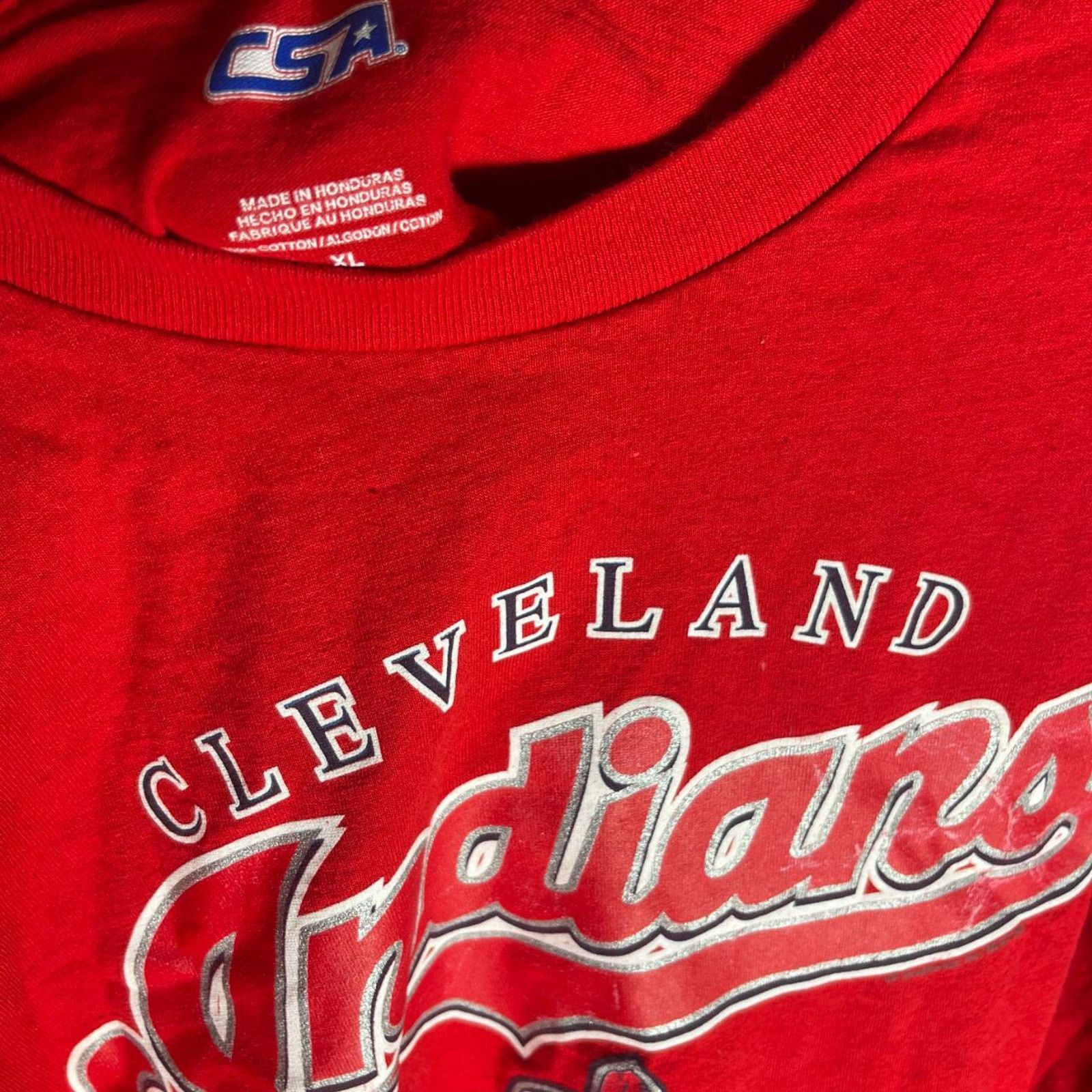 MLB Vintage cleveland indians long sleeve Size US XL / EU 56 / 4 - 3 Thumbnail