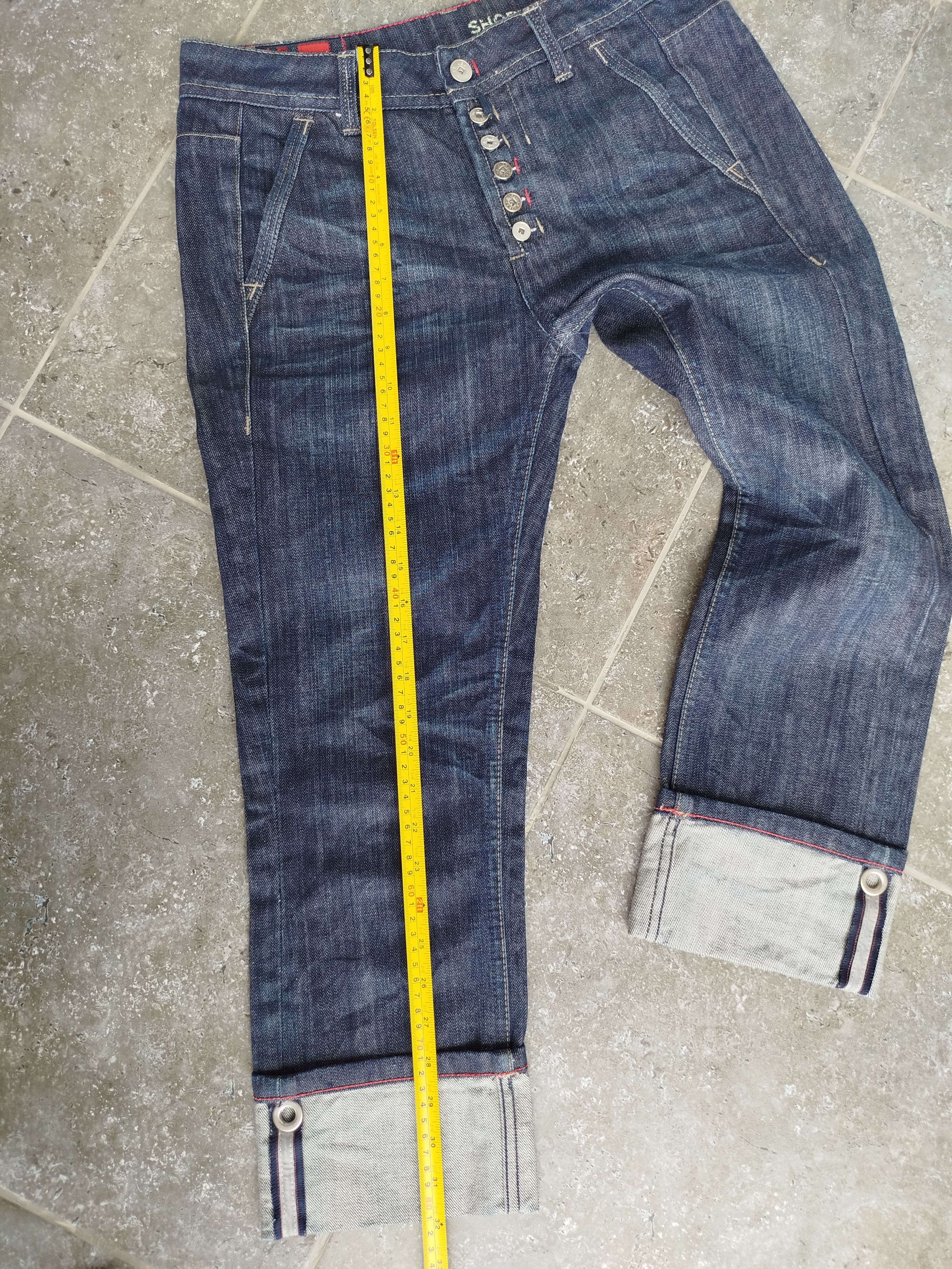 Marithe + Francois Girbaud Jeans Capri Boyfriend Demin Vintage Y2K Size 27/S Size 27" / US 4 / IT 40 - 13 Thumbnail