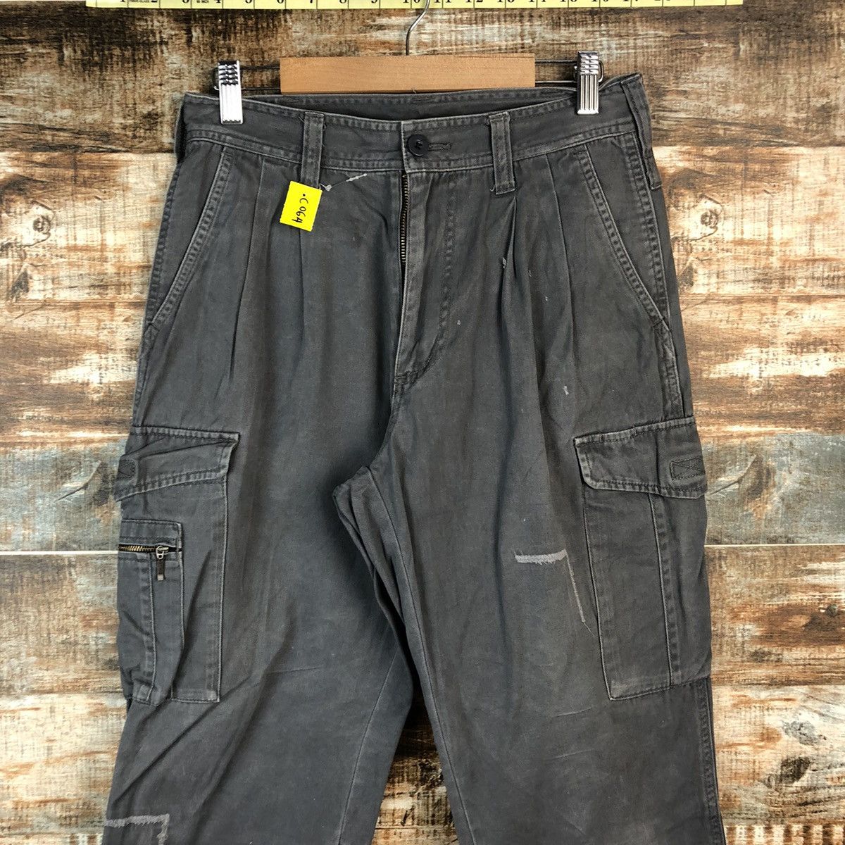 Japanese Brand DLL N Soulation Grey vintage utility Joggers Pants #C064 Size US 26 / EU 42 - 4 Thumbnail