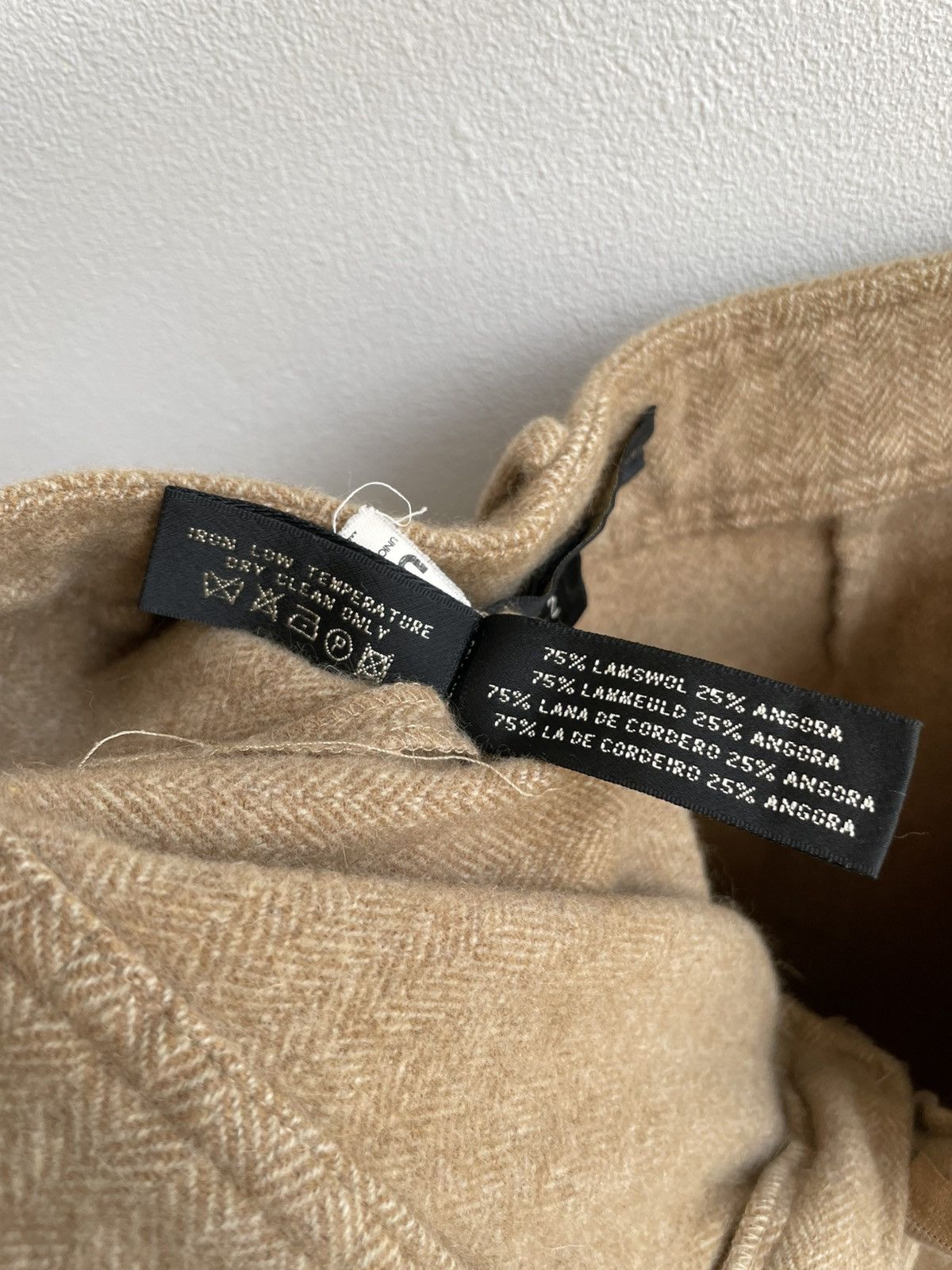 Ralph Lauren Black Label Ralph Lauren Black Label Wool / Angora Pants Trouses Sz 2 XS Size 26" / US 2 / IT 38 - 14 Thumbnail