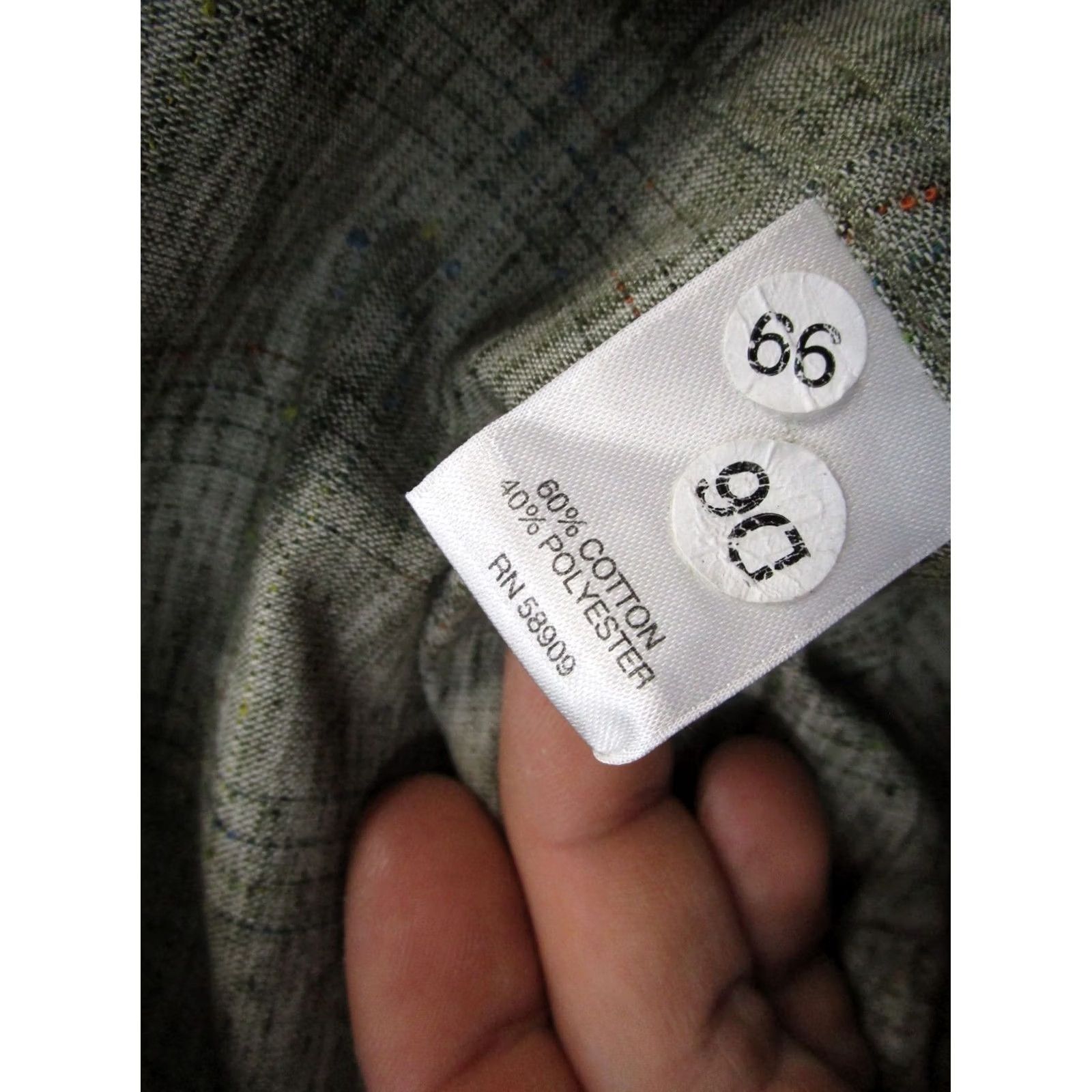 Vintage ROWN Men’s Button-Down Green Checkered Shirt Size 3XB Big & Tall Long Sleeve Casual Preppy Size US XXL / EU 58 / 5 - 3 Thumbnail