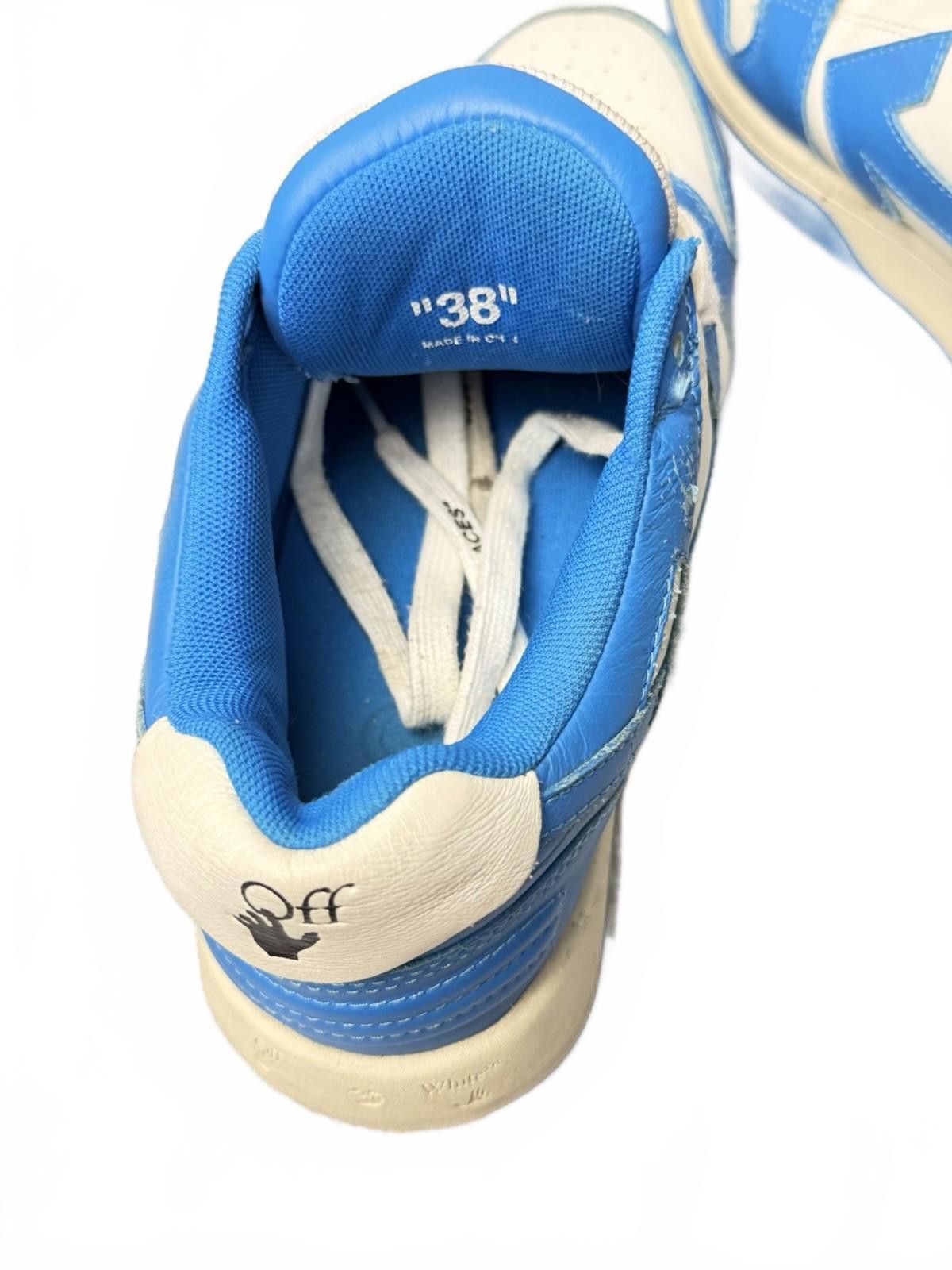 Off-White Off-White Out of Office "OOO" Low Top Sneakers SZ 38 US 8 Size US 8 / IT 38 - 5 Thumbnail