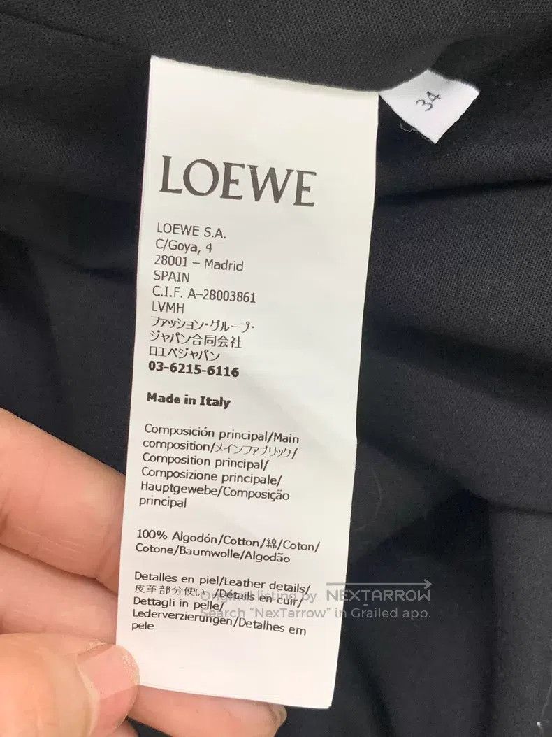 Loewe Loewe Military Green Multi-Pocket Windbreaker Jacket, Loos Size XXS / US 00 / IT 34 - 5 Thumbnail