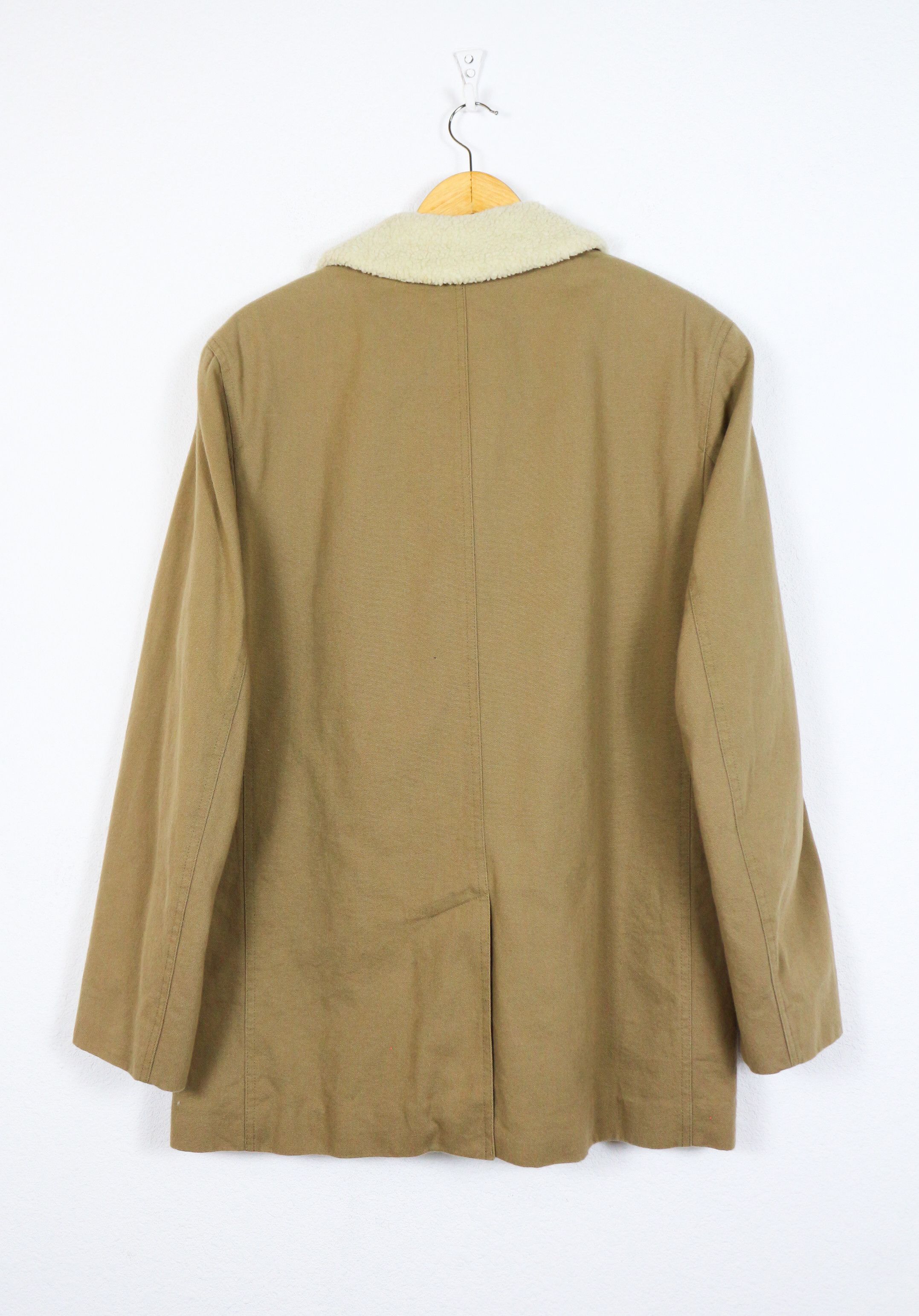agnes b. Agnes b. Homme Wool Beige Sherpa Heritage Jacket Size US M / EU 48-50 / 2 - 5 Thumbnail