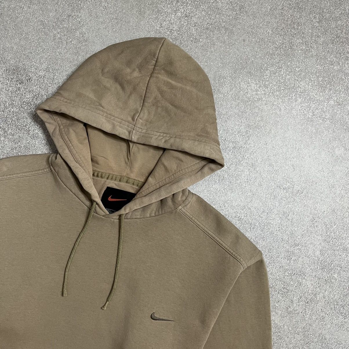 Nike × Vintage Nike Vintage Basic Brown Hoodie Size US S / EU 44-46 / 1 - 2 Thumbnail