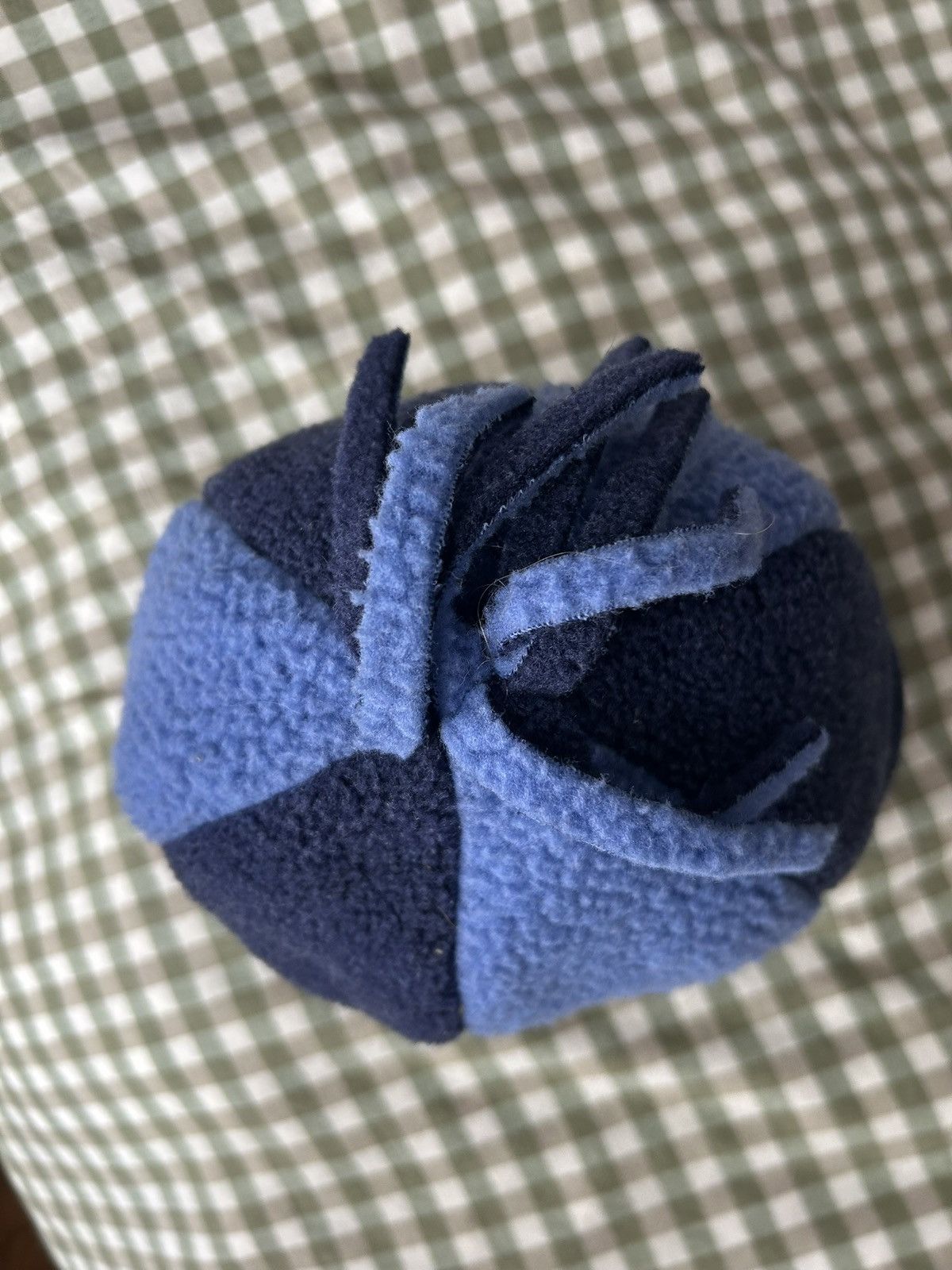 Vintage Handmade Blue Beanie Size ONE SIZE - 3 Thumbnail