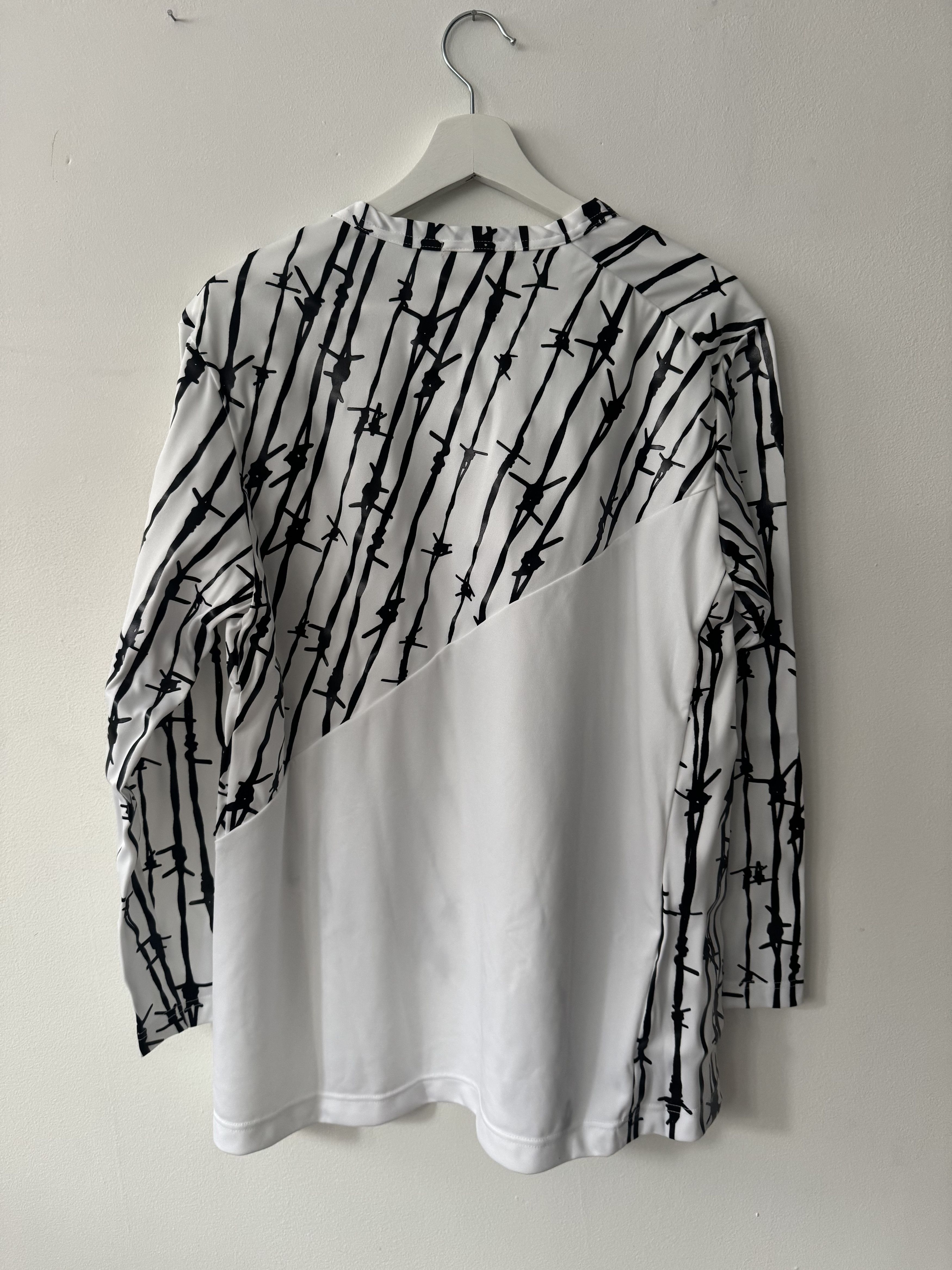 Comme des Garcons Comme des Garçons Barbed Wire Print Tee 2024 Size US L / EU 52-54 / 3 - 3 Thumbnail