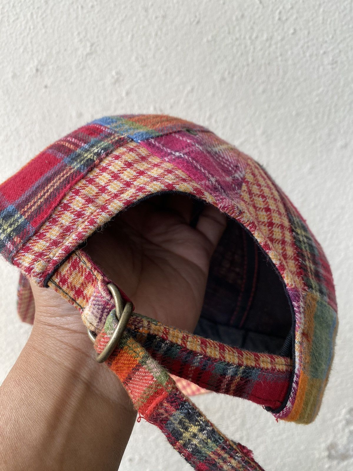 Beams Plus × Japanese Brand VINTAGE BEAMS JAPAN FLANNEL PATCHWORK CAP Size ONE SIZE - 3 Thumbnail