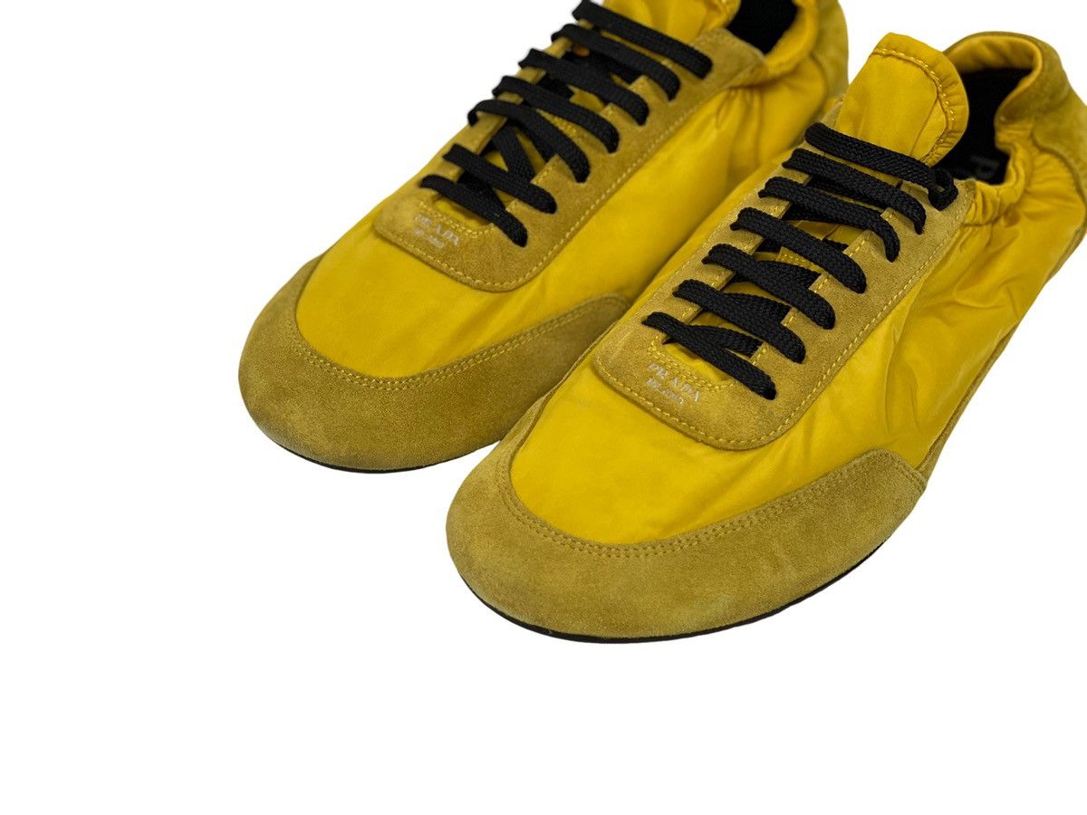 Prada Prada Collaspe Re-Nylon Suede Low-Top Sneaker Size US 8 / EU 41 - 2 Thumbnail