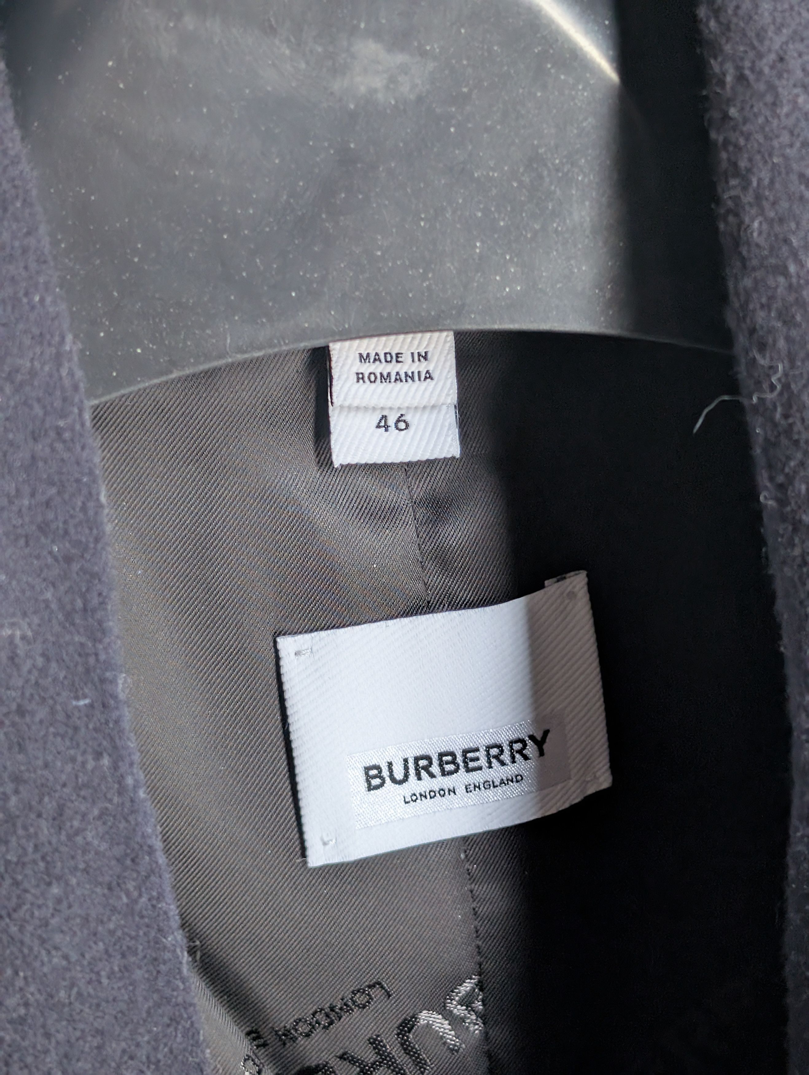 Burberry Burberry Men's Peacoat Navy Size US S / EU 44-46 / 1 - 9 Thumbnail