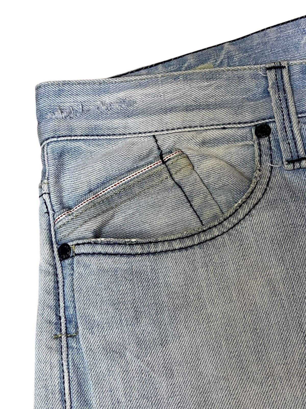 Replay SICK🔥REPLAY ASOLO ITALY STRAIGHT CUT BLUE JEANS Size US 35 - 6 Thumbnail