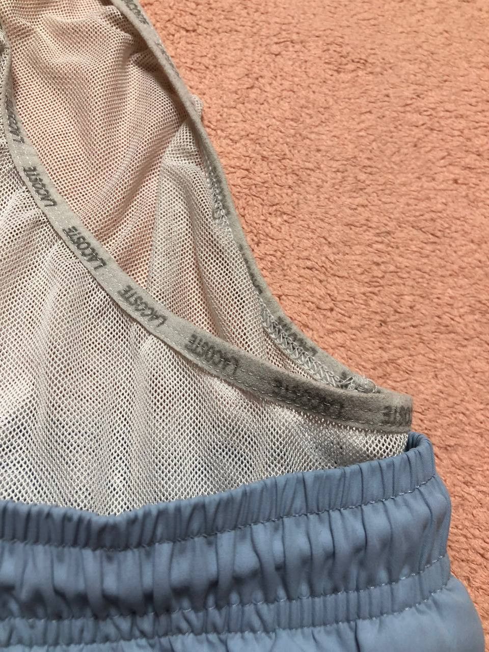 Lacoste Vintage shorts blue big logo Y2K Lacoste streetwear Size US 30 / EU 46 - 6 Thumbnail