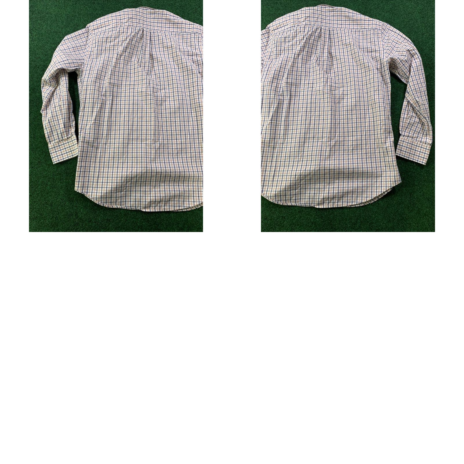 Peter Millar Peter Millar Mens Long sleeve Casual Button Shirt LARGE White Check w/ pocket Size US L / EU 52-54 / 3 - 8 Thumbnail
