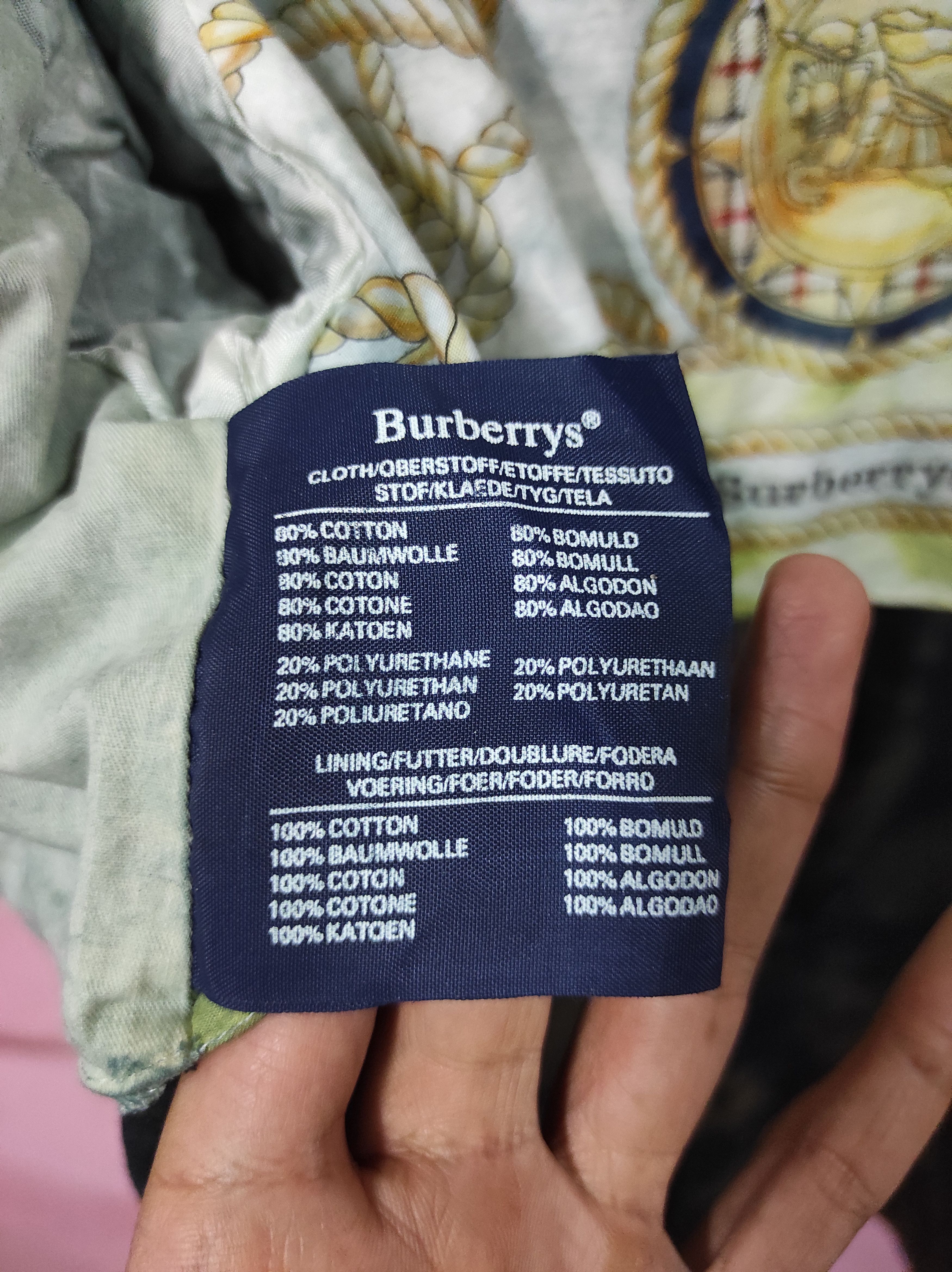 Burberry × Vintage BURBERRY VTG COAT OVERCOAT TIE DYE Size M / US 6-8 / IT 42-44 - 9 Thumbnail