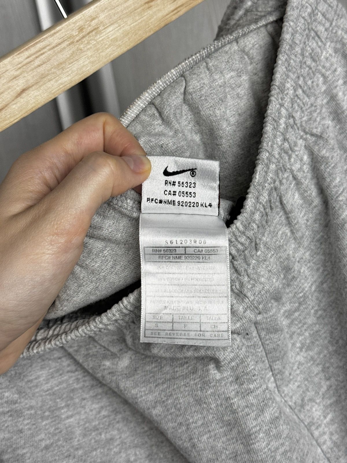 Nike Nike vintage 90s Grey sweat jogger shorts made in USA Size US 30 / EU 46 - 10 Thumbnail