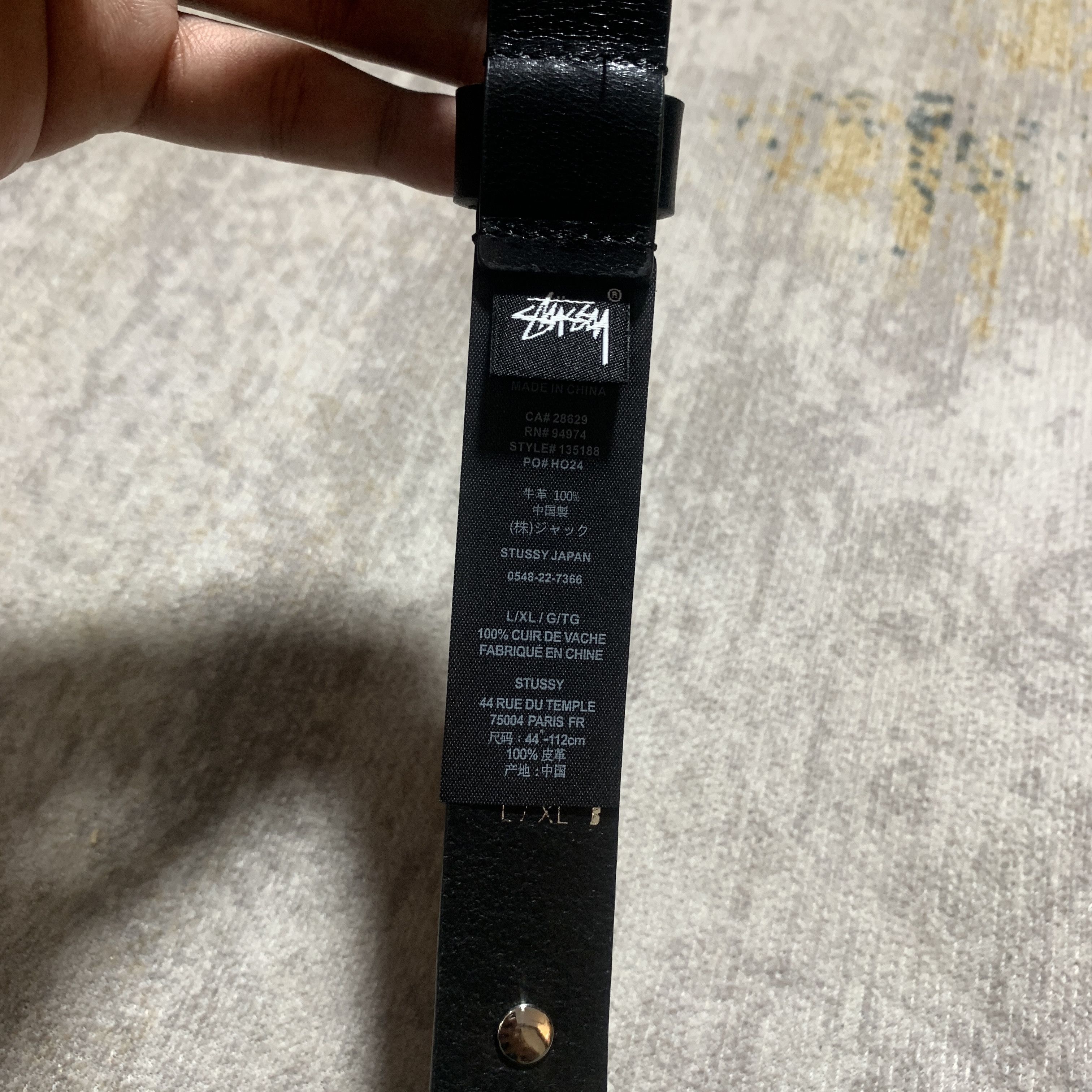 Stussy STUSSY SS LINK STUDDED BELT Size ONE SIZE - 4 Thumbnail