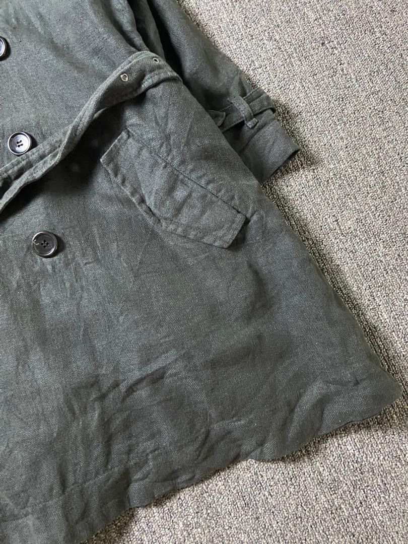 Japanese Brand HOCQUY Brand Double Breasted Trench Coat (183) Size US S / EU 44-46 / 1 - 7 Thumbnail