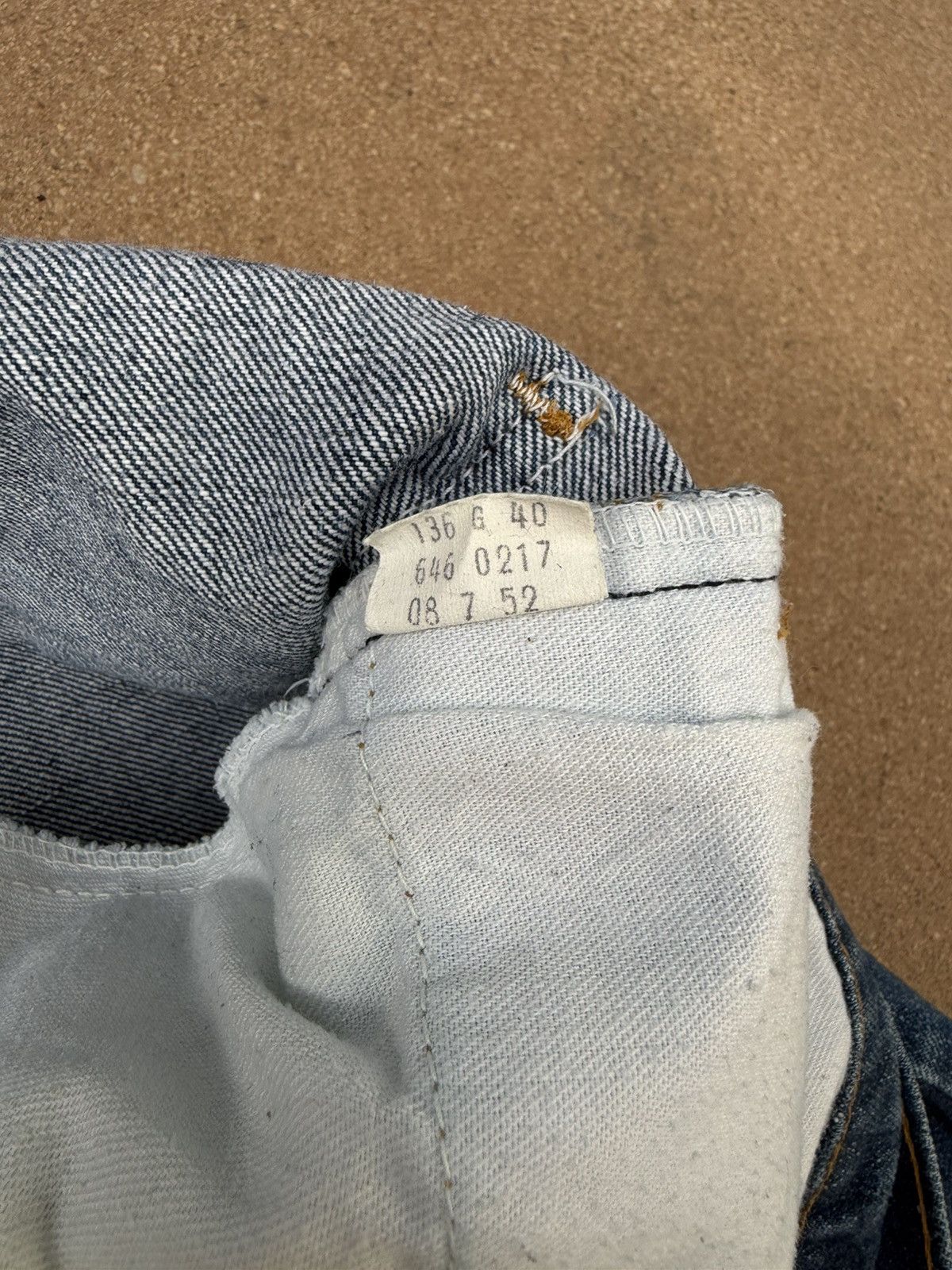 Levi's Vtg 70’s Levi’s 646 Orange Tab Bellbottom Flare Jeans 36x28 Size US 36 / EU 52 - 6 Thumbnail