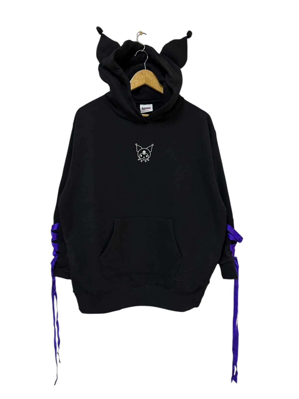 Anime Black kuromi hoodie sweatshirt Size M / US 6-8 / IT 42-44 - 1 Thumbnail