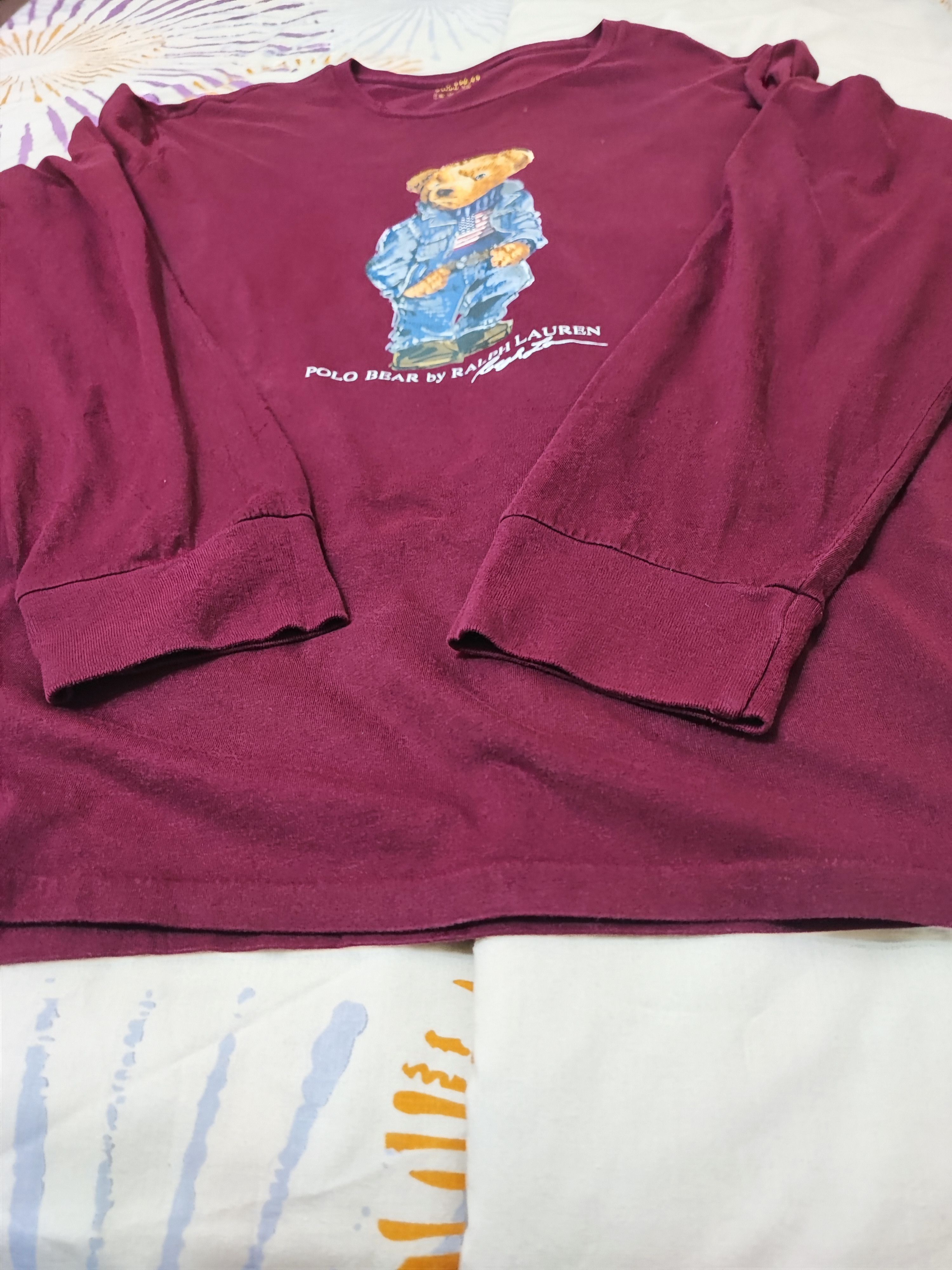 Polo Ralph Lauren Polo Ralph Lauren Iconic Rugged America Flag Outfit Bear Size US M / EU 48-50 / 2 - 6 Thumbnail