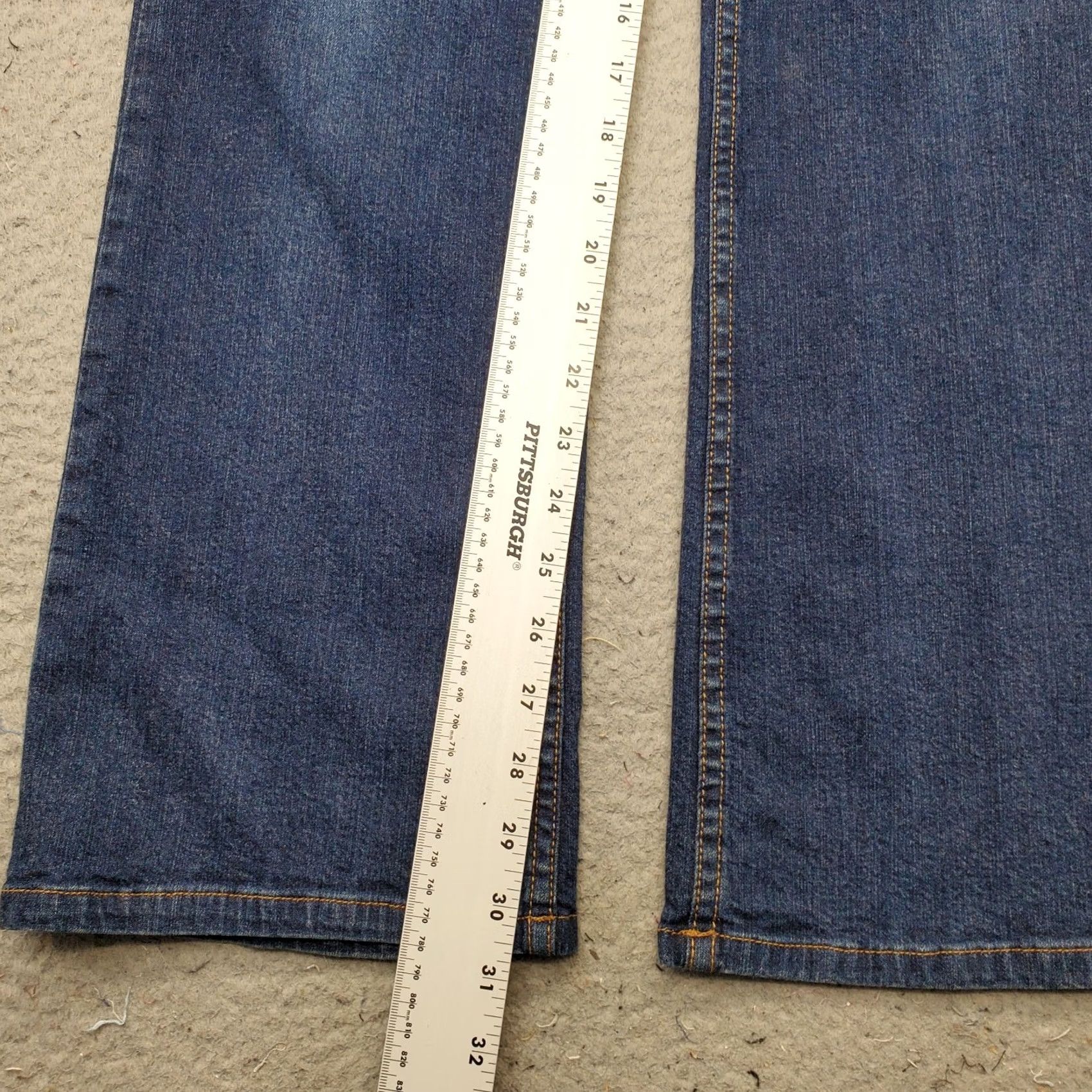DKNY DKNY Jeans Womens 6 Bootcut Blue Denim 5-Pocket Regular Fit Stretch Size 28" / US 6 / IT 42 - 4 Thumbnail
