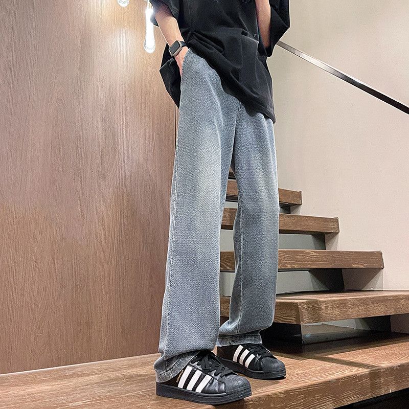 Japanese Brand × Jean Retro loose casual wide leg jeans Size US 30 / EU 46 - 1 Thumbnail