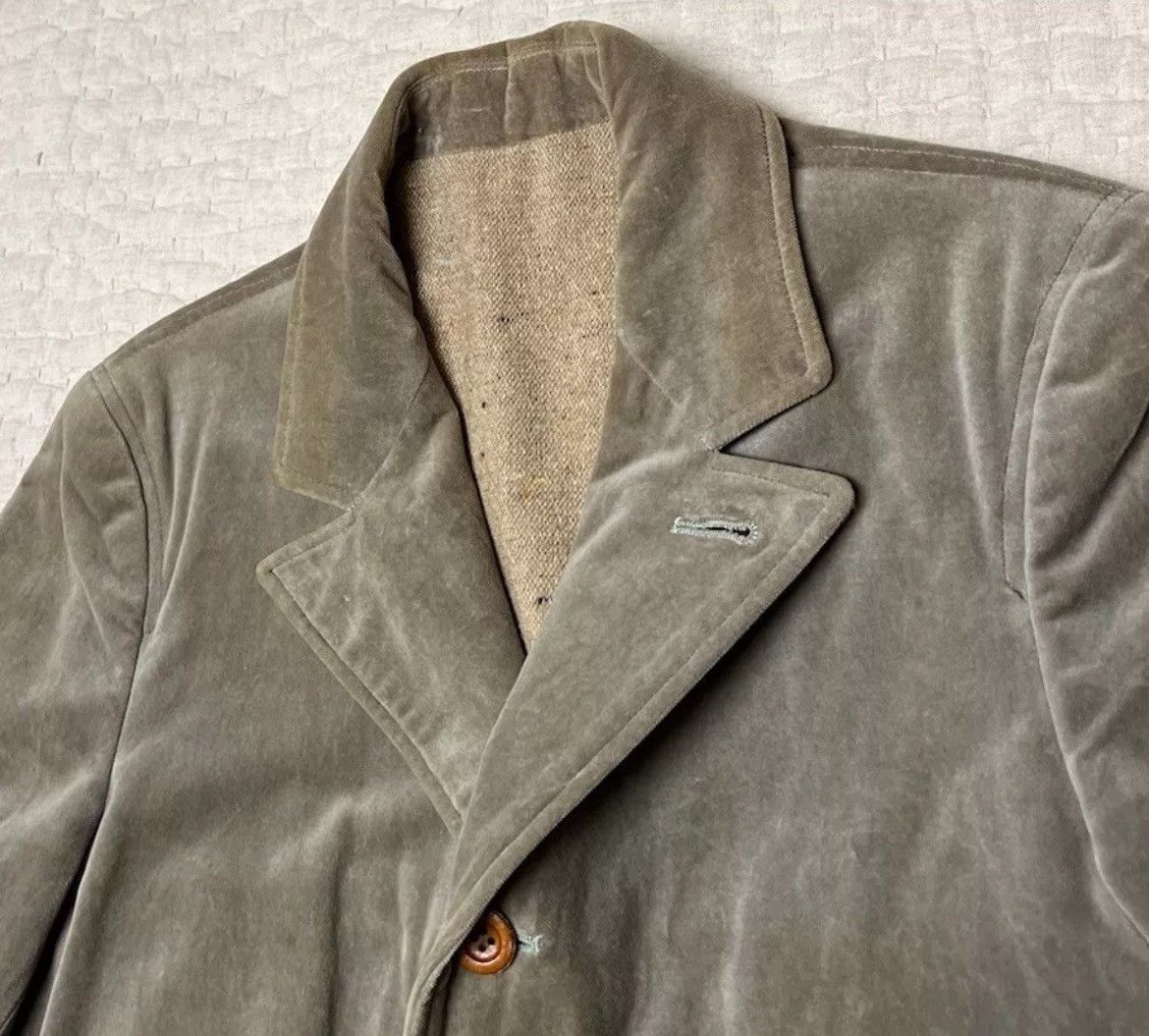 Maison MIHARA YASUHIRO MIHARA YASUHIRO Jersey Panel Velvet Blazer Men’s S Rare MMY Size 38R - 6 Thumbnail