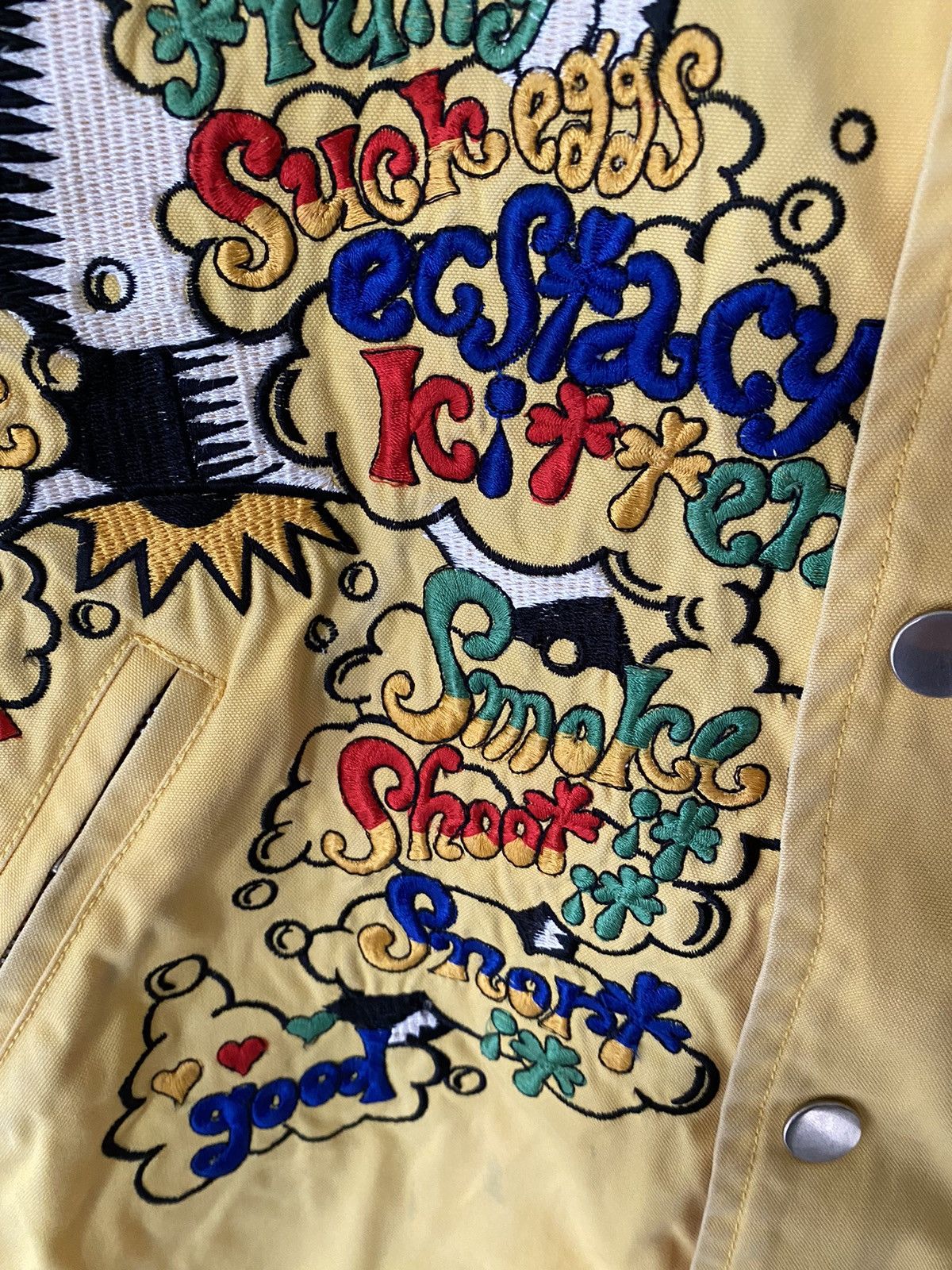 Hysteric Glamour 1980s Hysteric Glamour punishment school embroidered Size US L / EU 52-54 / 3 - 10 Thumbnail