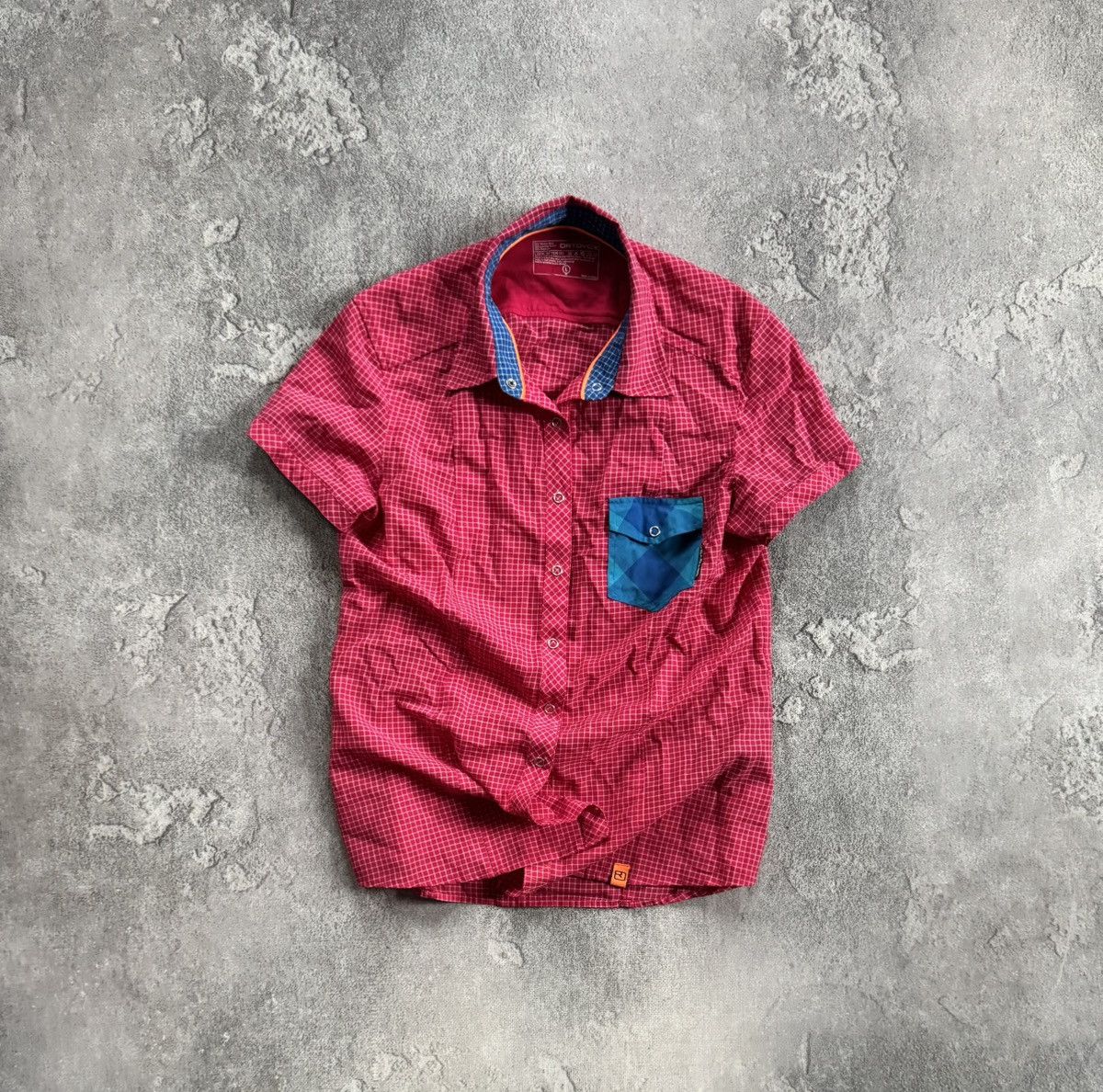 ORTOVOX Ortovox L/size chekered wmns shirt button up short sleeve Size L / US 10 / IT 46 - 1 Thumbnail