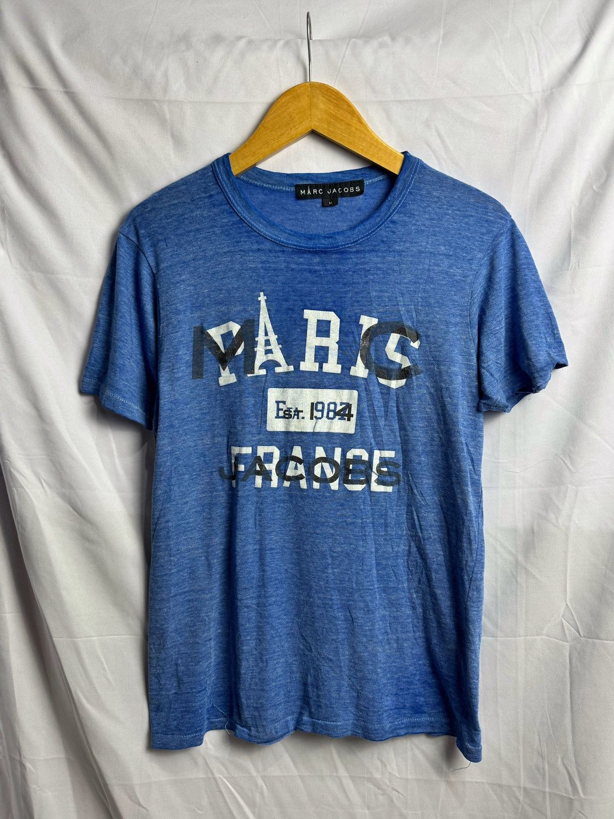 Marc Jacobs × Marc by Marc Jacobs × Vintage Vintage 80s Marc Jacobs France Tees Size US M / EU 48-50 / 2 - 1 Thumbnail