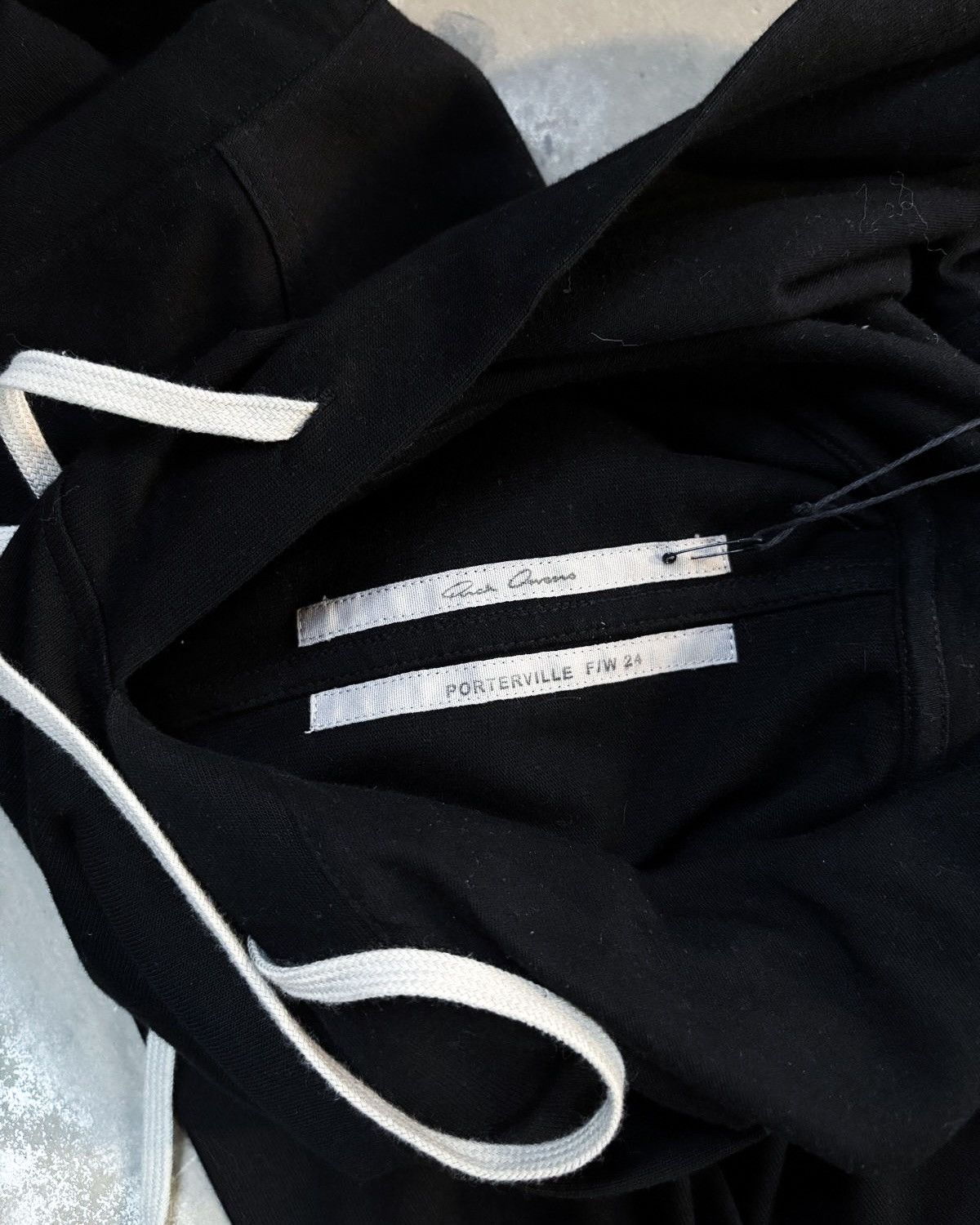 Rick Owens F/W24 PORTERVILLE HOODIE Size US M / EU 48-50 / 2 - 2 Thumbnail