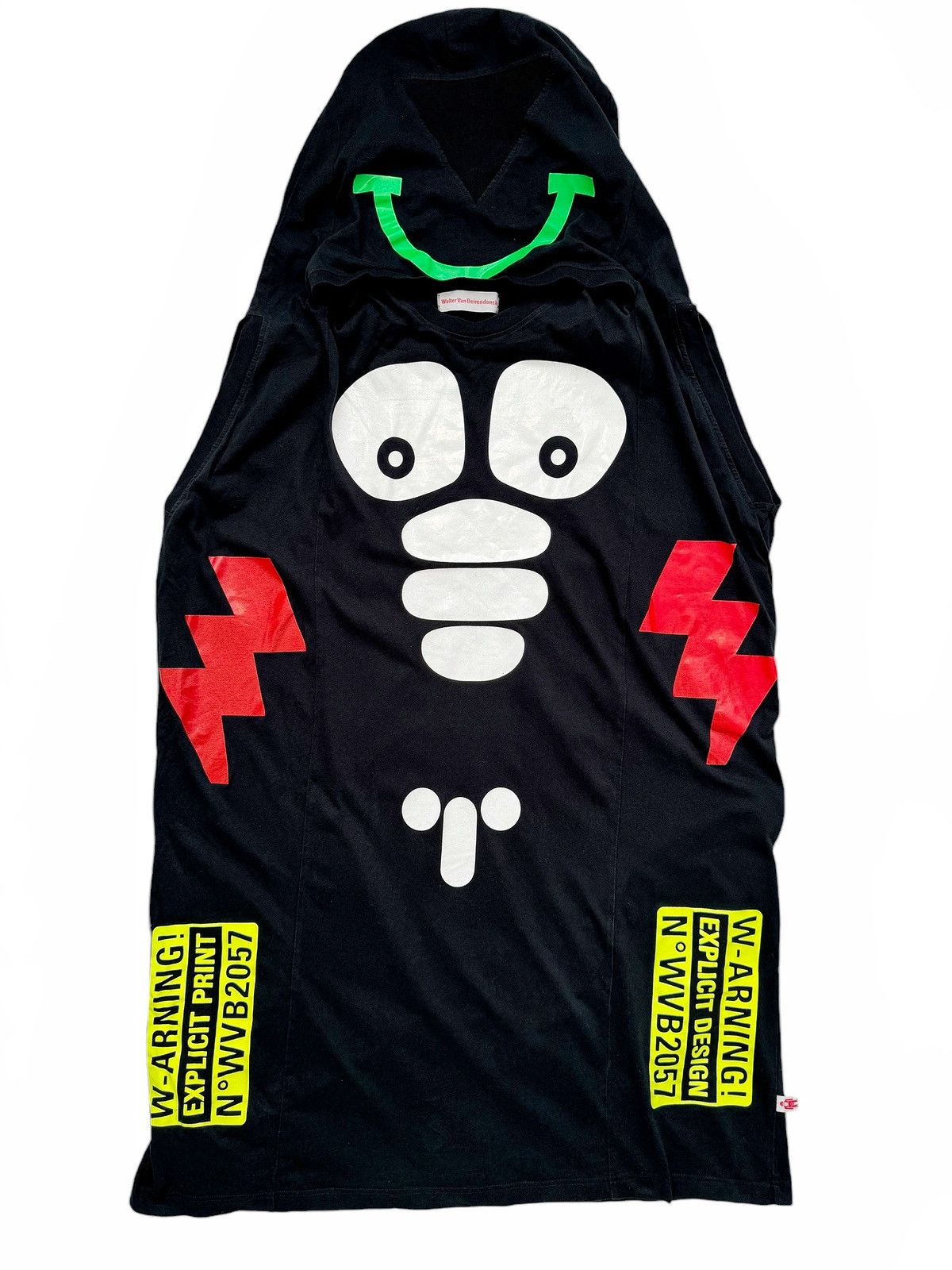 Walter Van Beirendonck 2009 Anatomy Oversized Mask Hood Top Size US S / EU 44-46 / 1 - 8 Thumbnail