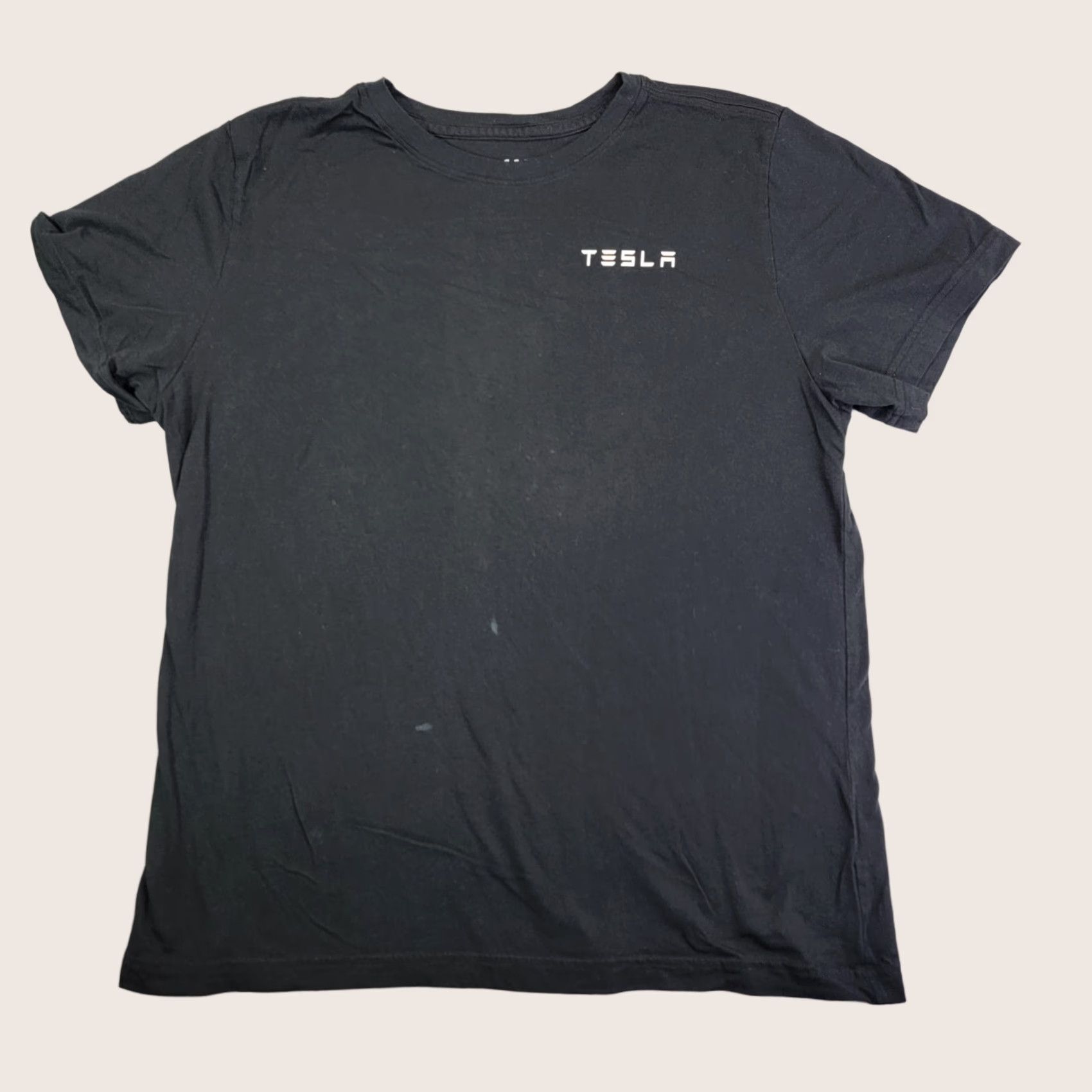 Vintage TESLA T Shirt Mens XL Black short sleeve workwear uniform Size US XL / EU 56 / 4 - 1 Thumbnail