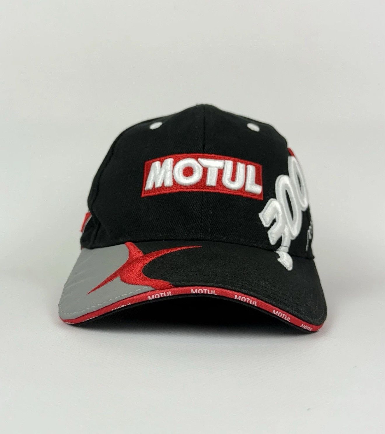 Vintage Motul 300V Motorsport Line Baseball Hat Cap Black Top Racing Size ONE SIZE - 5 Thumbnail