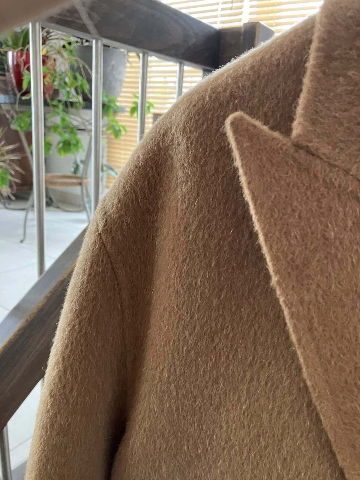 Acne Studios Acne Studios: Alpaca/ Wool Coat - Camel Size L / US 10 / IT 46 - 7 Thumbnail