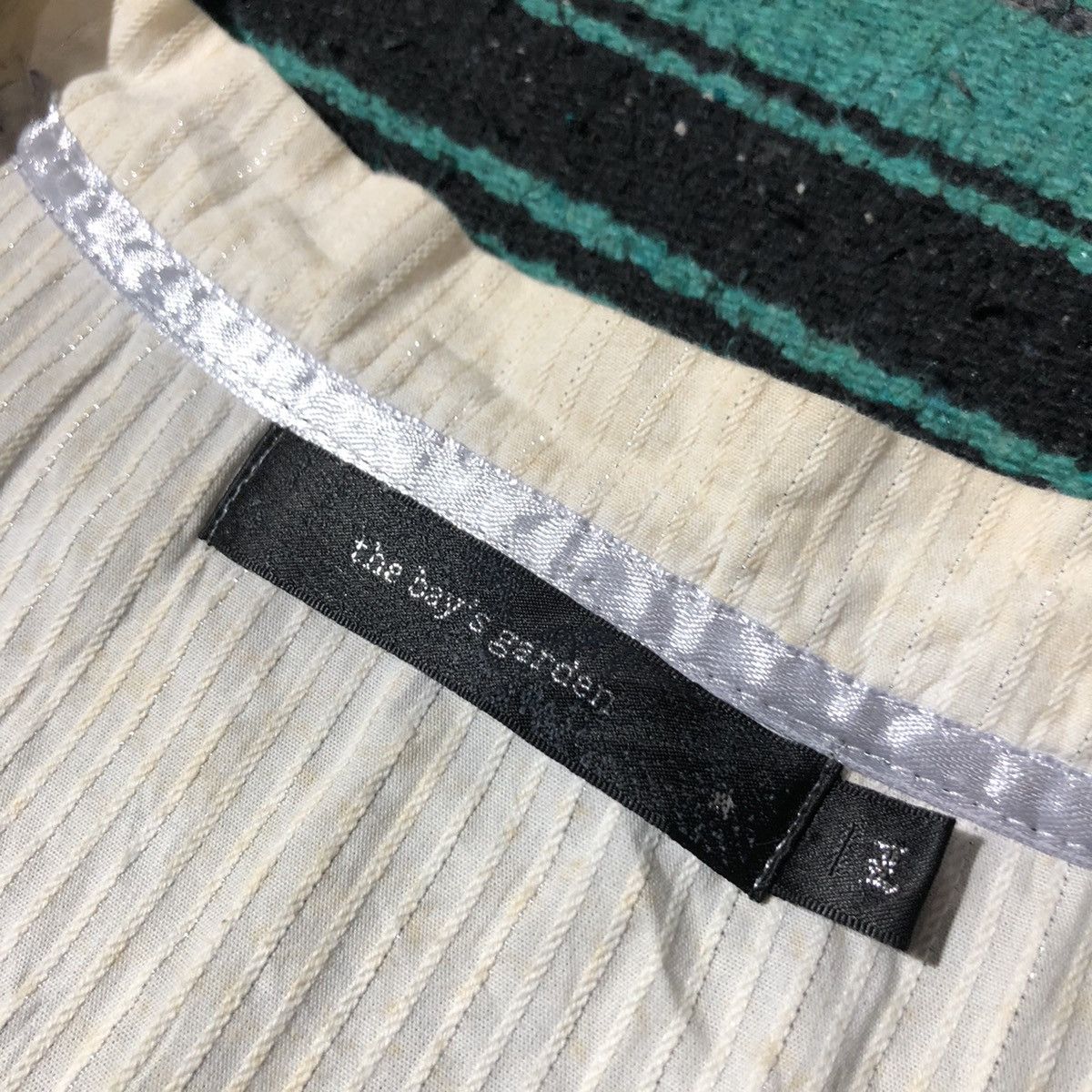 If Six Was Nine × Japanese Brand × Le Grande Bleu (L.G.B.) The Bay's Garden Tribal Rainbow LGB Style Longsleeve Size US L / EU 52-54 / 3 - 2 Thumbnail