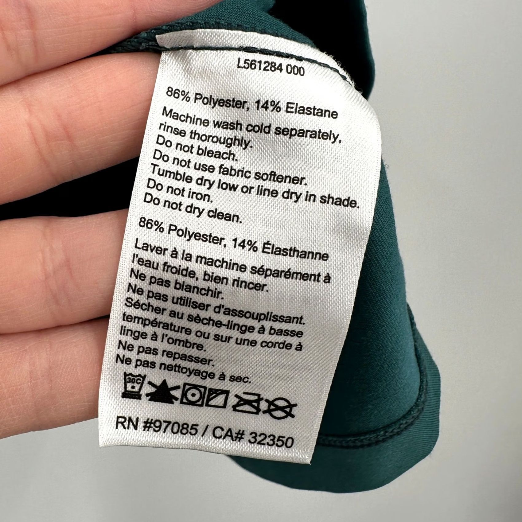 Outdoor Research Outdoor Research Womens Tee Shirt Teal Green Split Back Active Pocket Chest Pocket Short Sleeve Crew Neck Moisture Wicking Relaxed Fit L Size M / US 6-8 / IT 42-44 - 5 Thumbnail