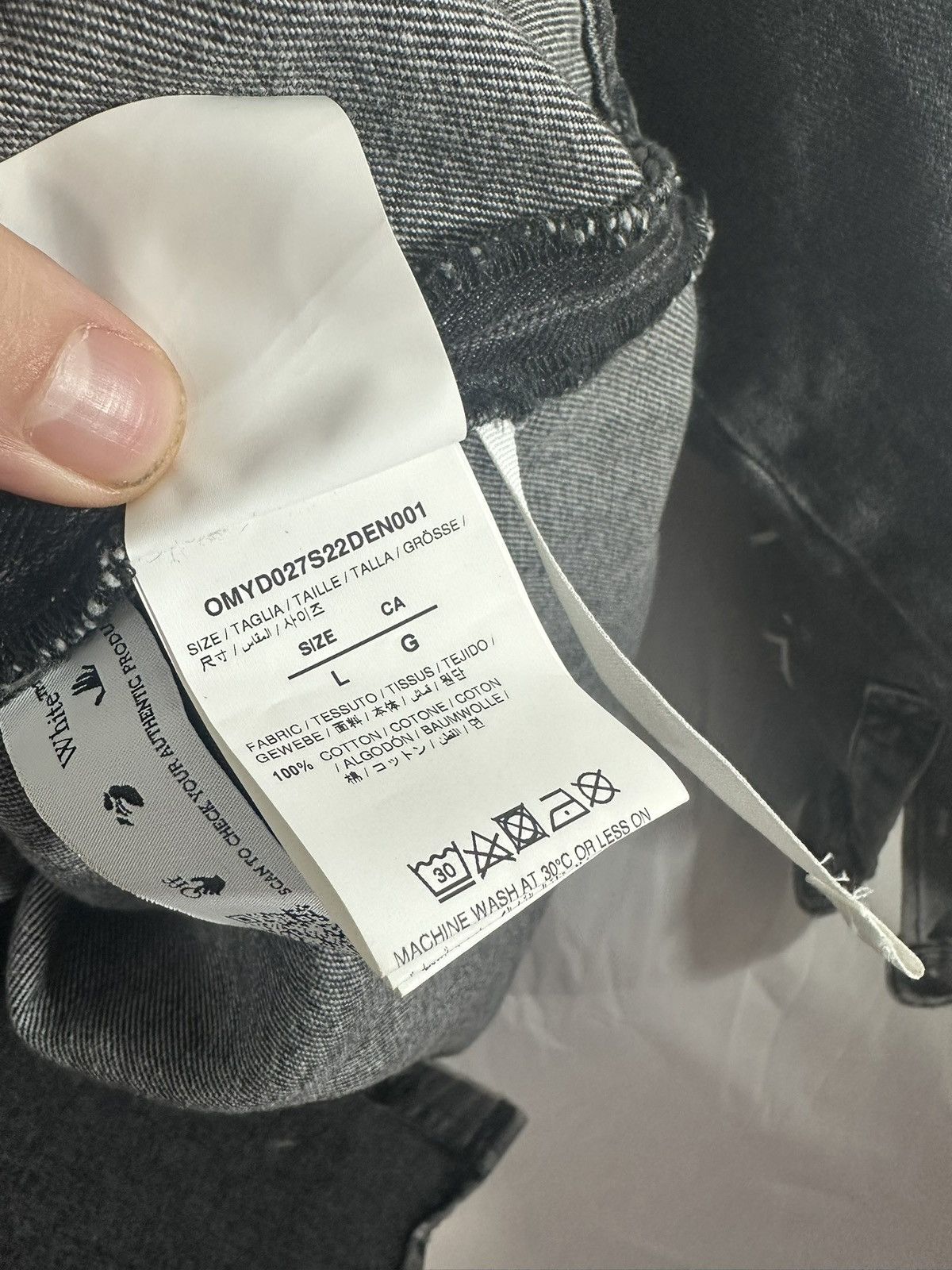 Off-White OFF WHITE DENIM SHIRT Size US L / EU 52-54 / 3 - 13 Thumbnail