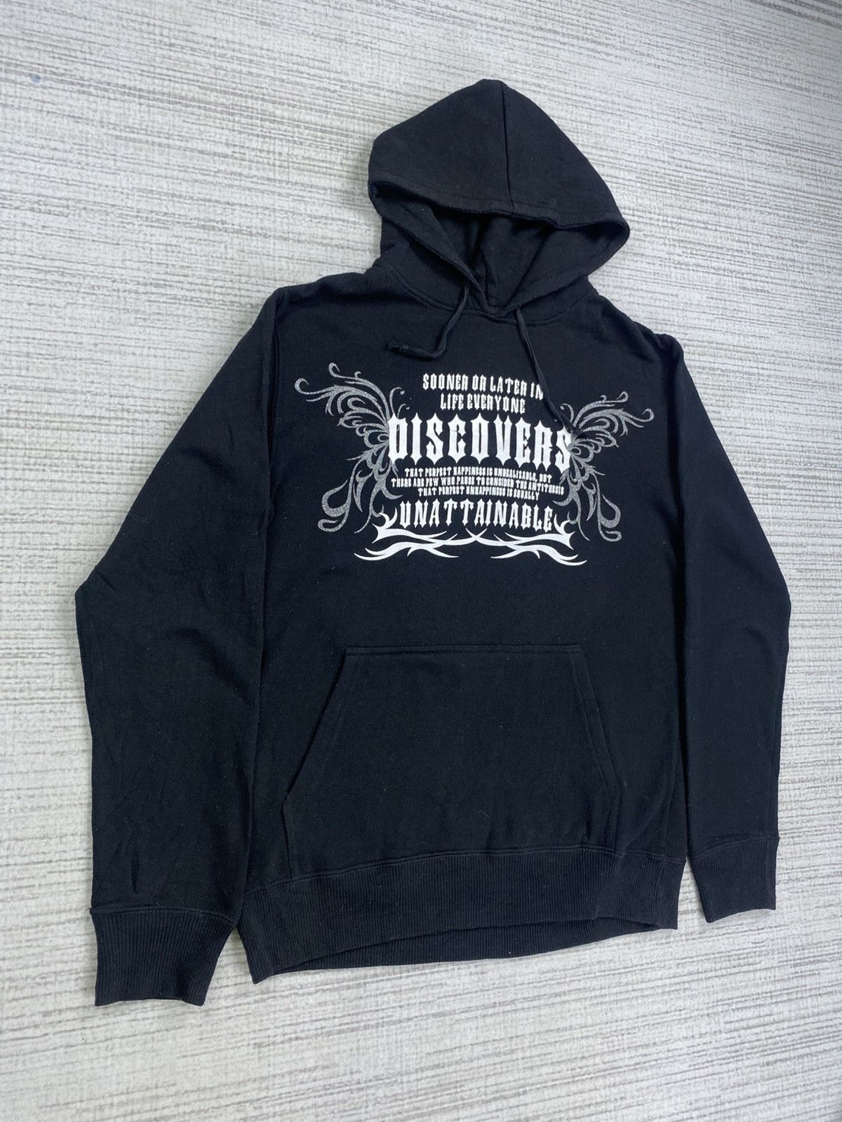 Japanese Brand × Vintage Vintage Rude Garret Poem Hoodie Jacket Size US M / EU 48-50 / 2 - 3 Thumbnail