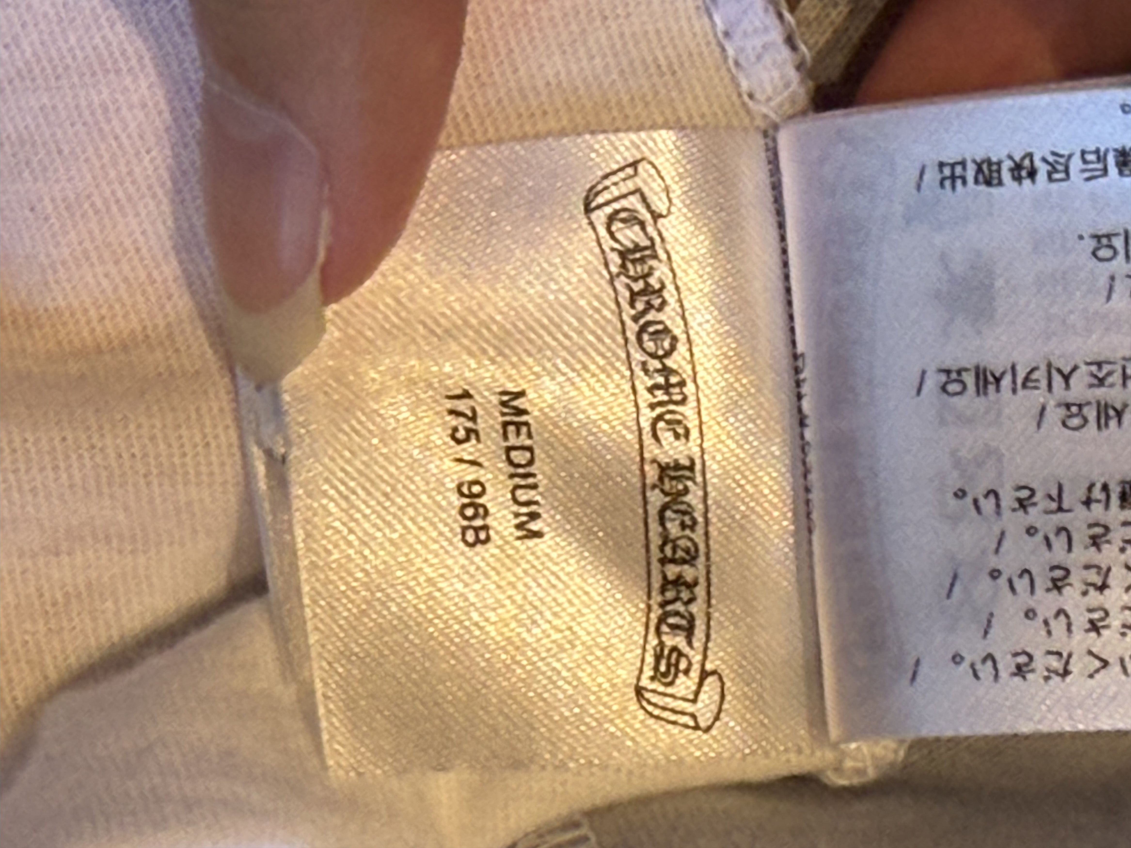 Chrome Hearts CHROME HEARTS UNION JACK LOGO TEE Size US M / EU 48-50 / 2 - 8 Thumbnail