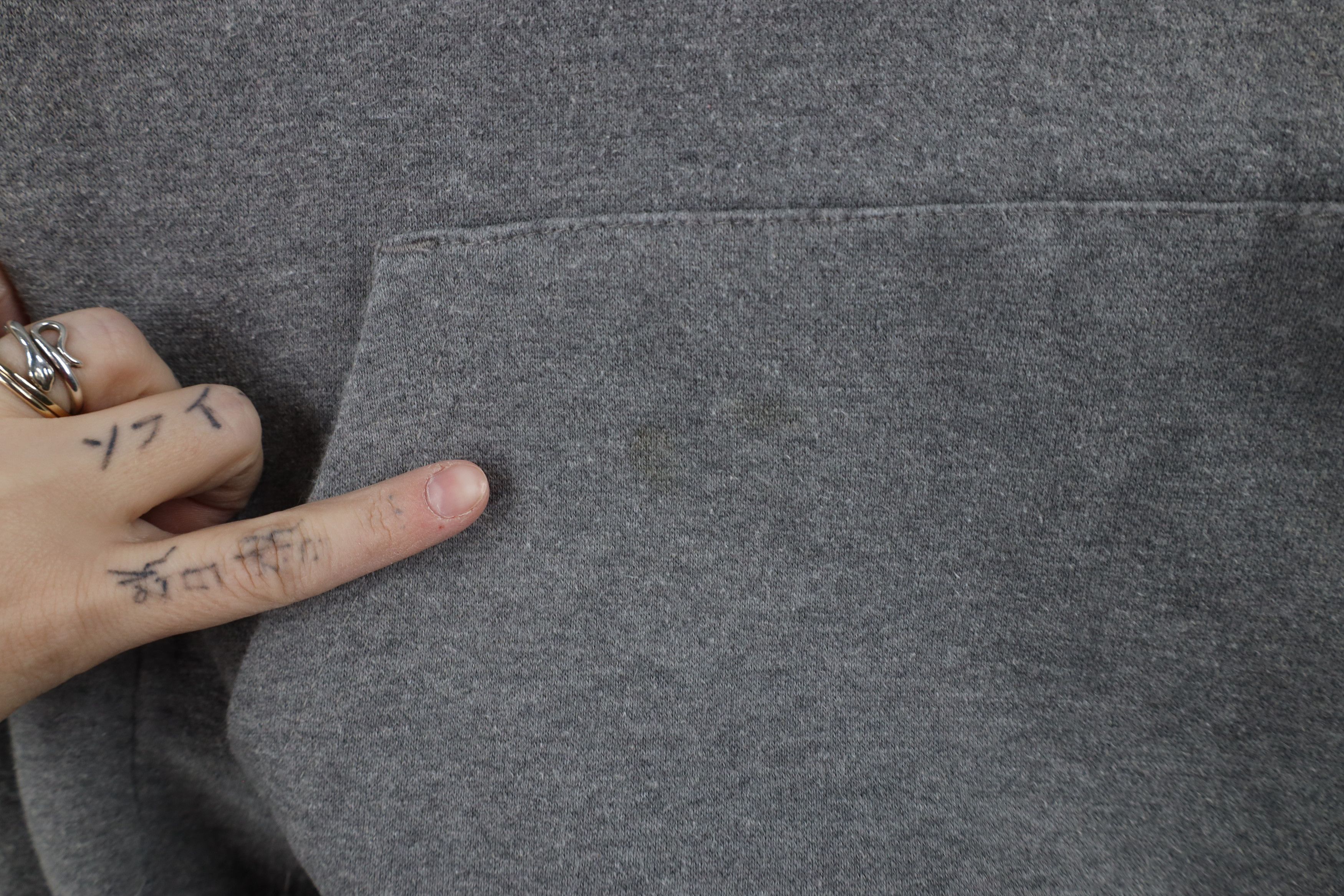 Vintage Vintage 90s Spell Air Force Academy Hoodie Sweatshirt Gray Size US M / EU 48-50 / 2 - 6 Thumbnail