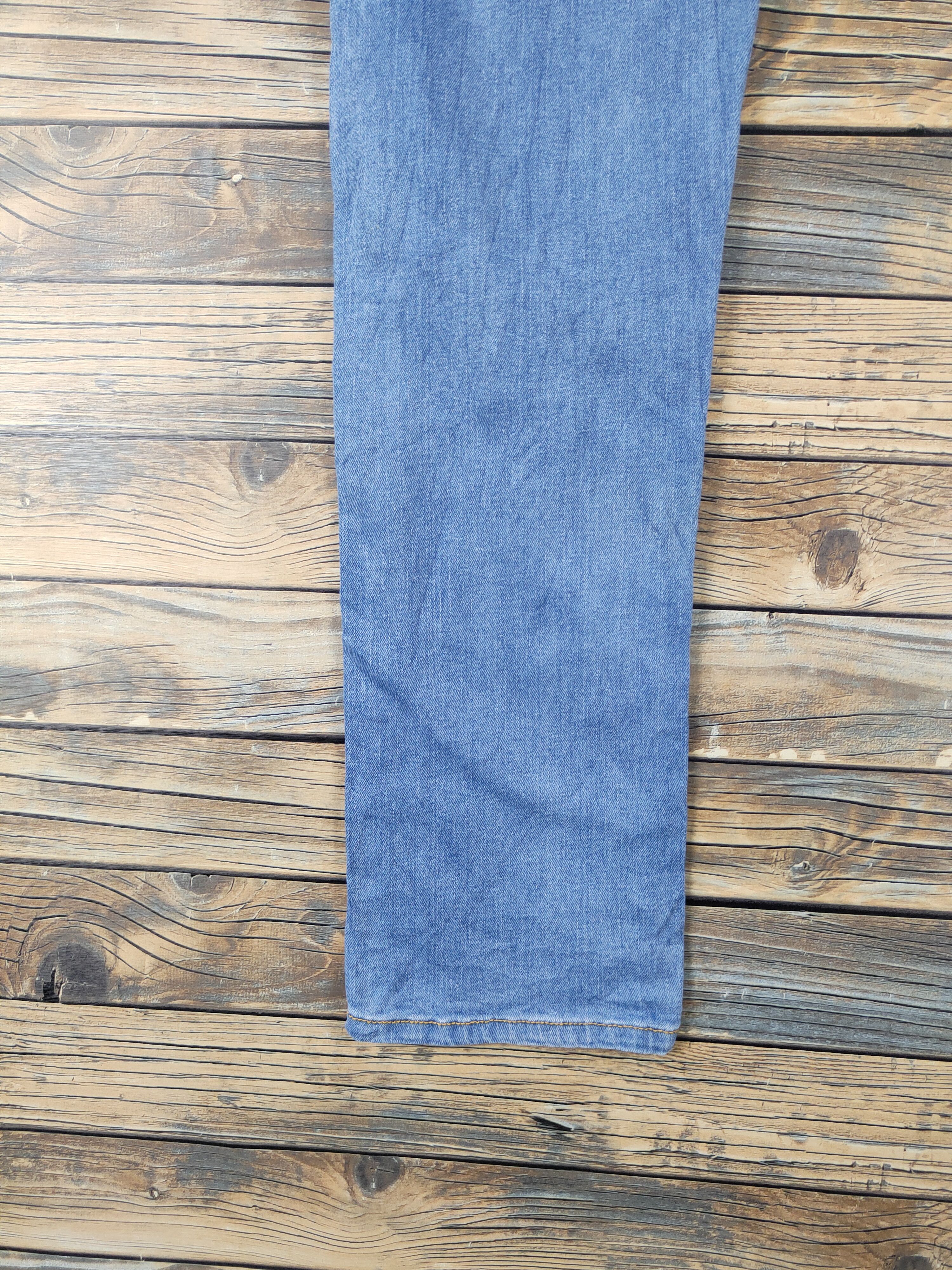 Japanese Brand Blue Monster Blue Distressed Ripped Jeans #W1951 Size US 32 / EU 48 - 12 Thumbnail