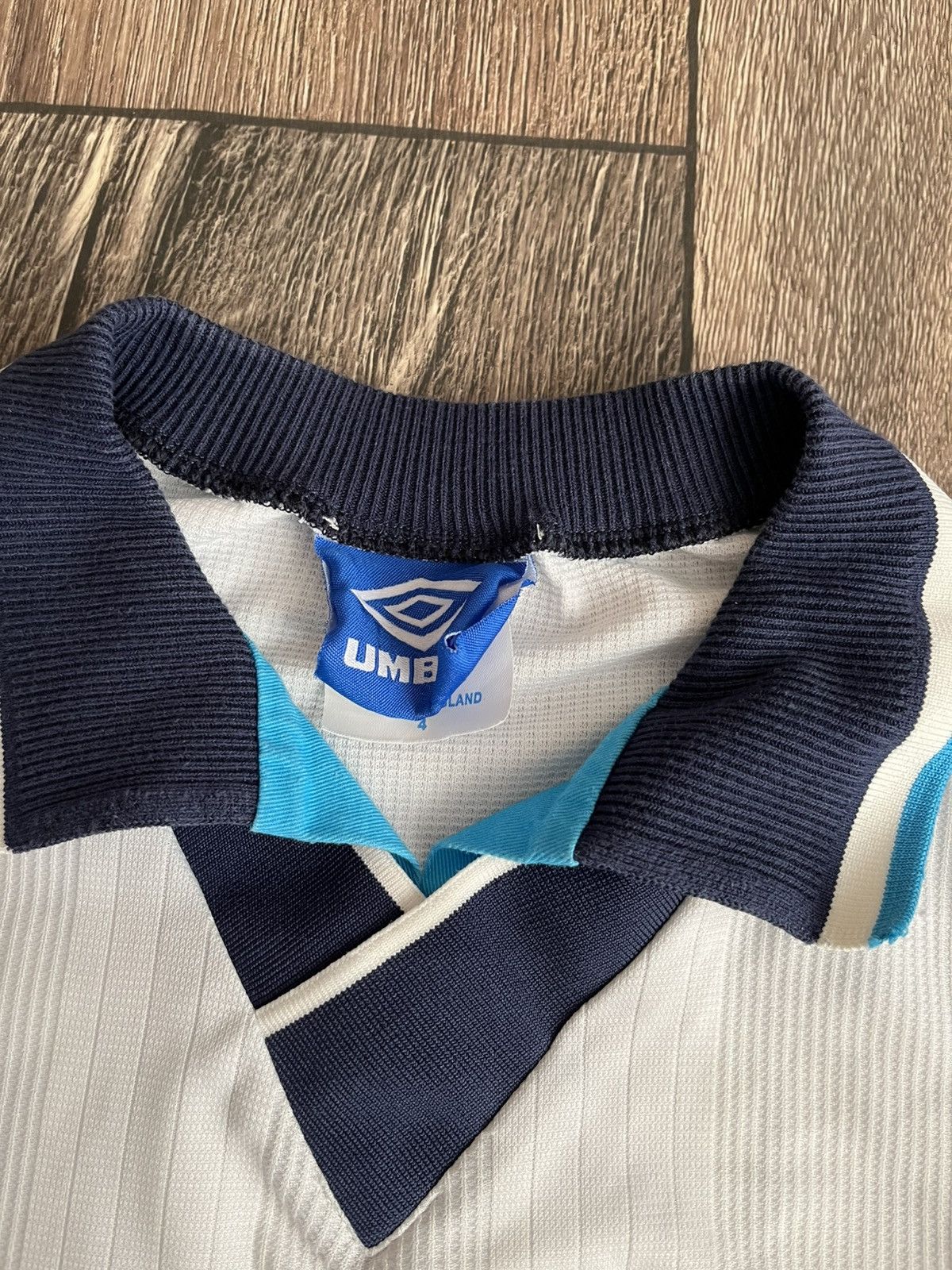 Umbro England Umbro Home 1995/1996 #11 Darren Anderton Jersey Size US XL / EU 56 / 4 - 6 Thumbnail