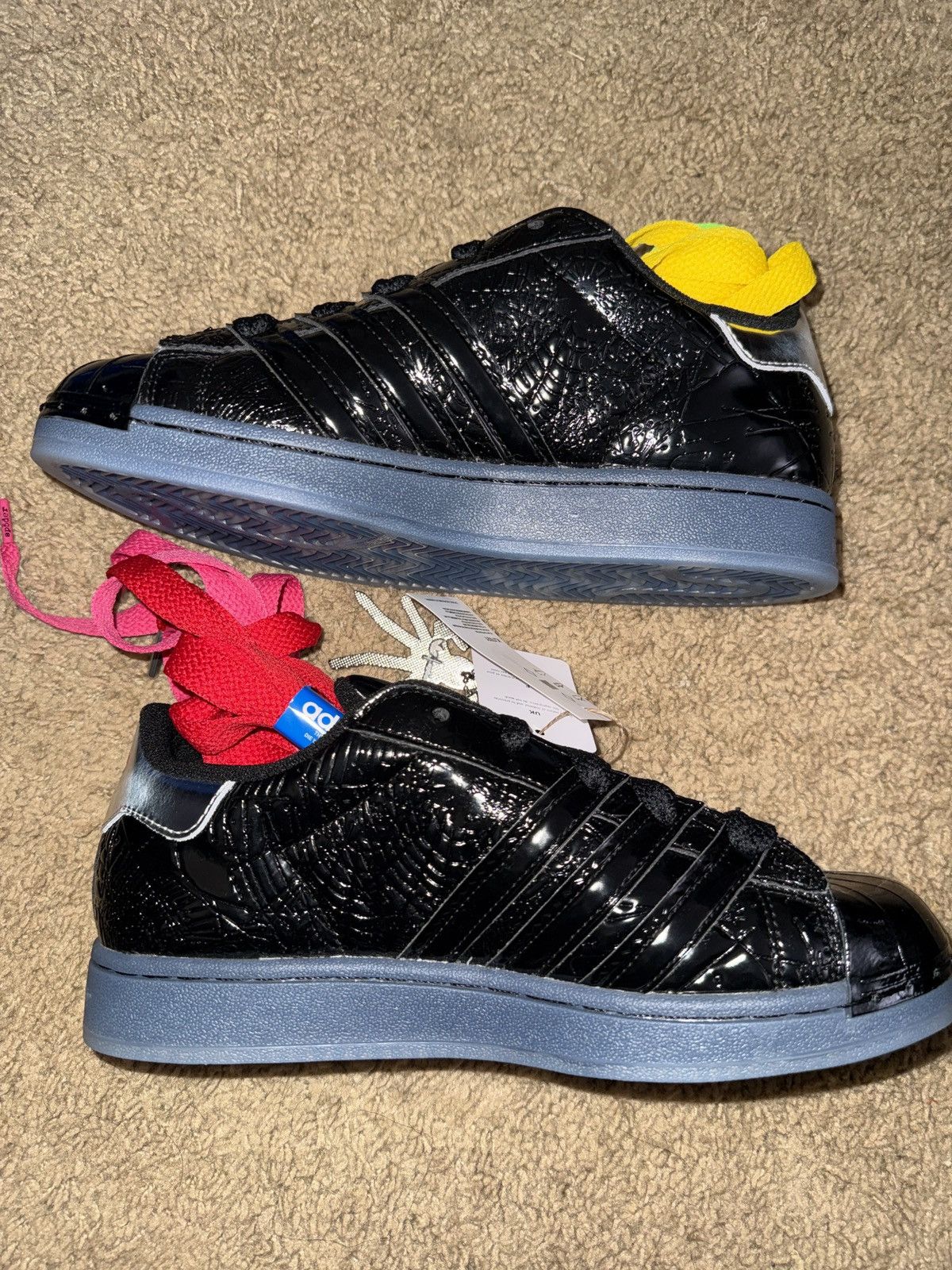 Adidas Adidas Superstar SP5DER Sneakers Black Size US 7.5 / EU 40-41 - 2 Thumbnail